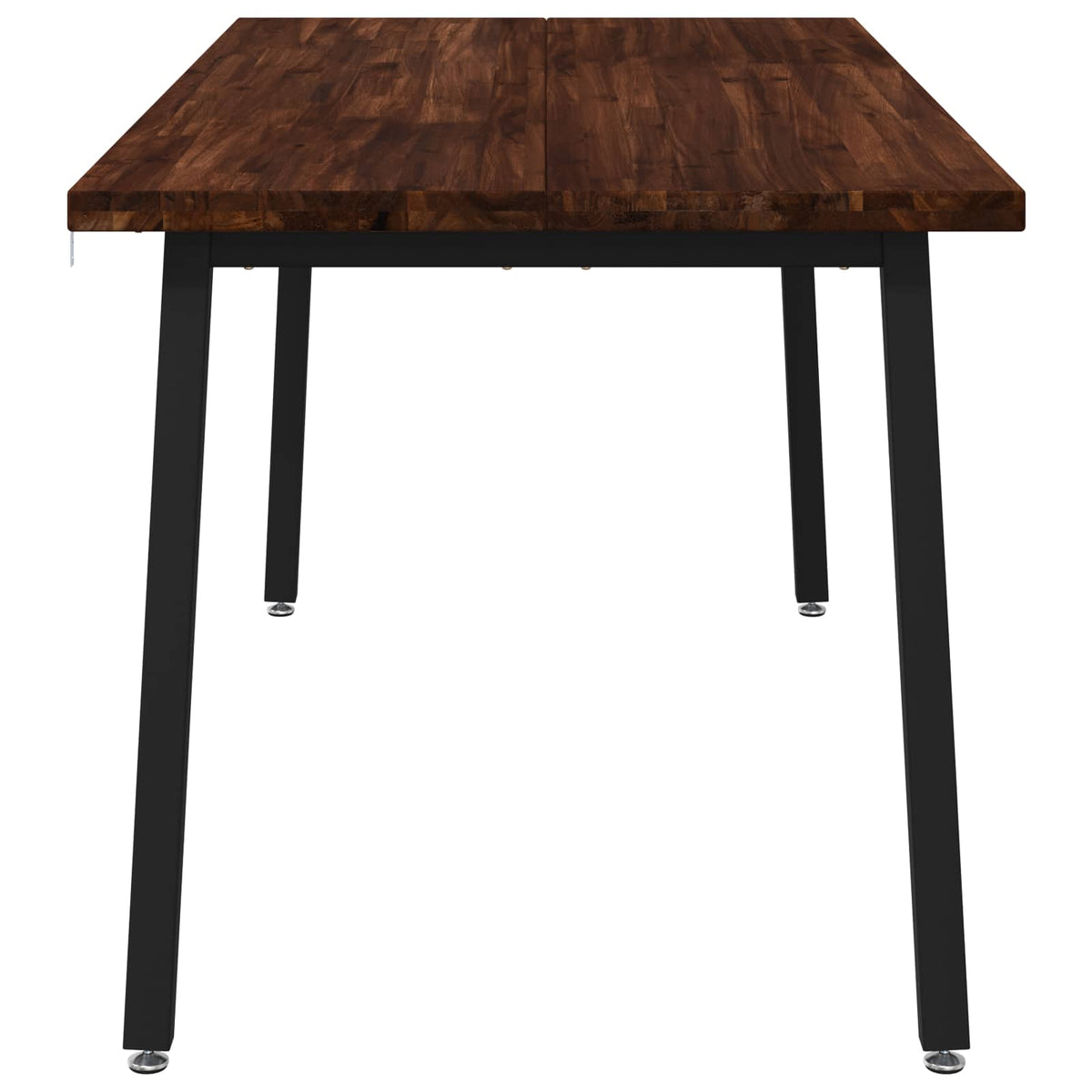 Table à manger carrée 160 x 80 x 75 cm Bois d'Acacia Massif