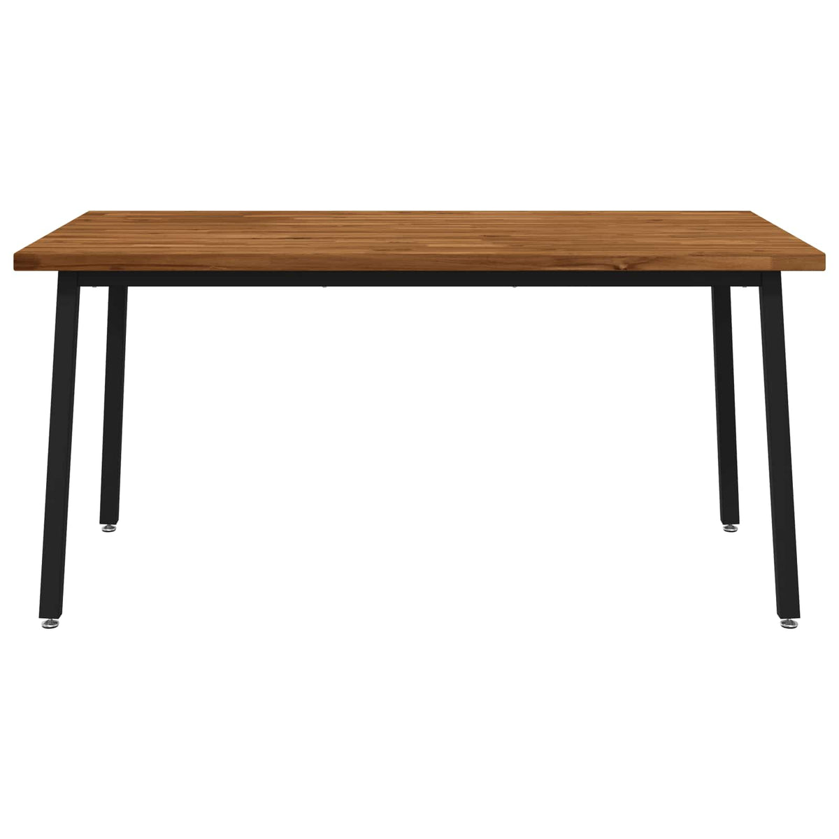 Table à manger carrée 160 x 80 x 75 cm Bois d'Acacia Massif