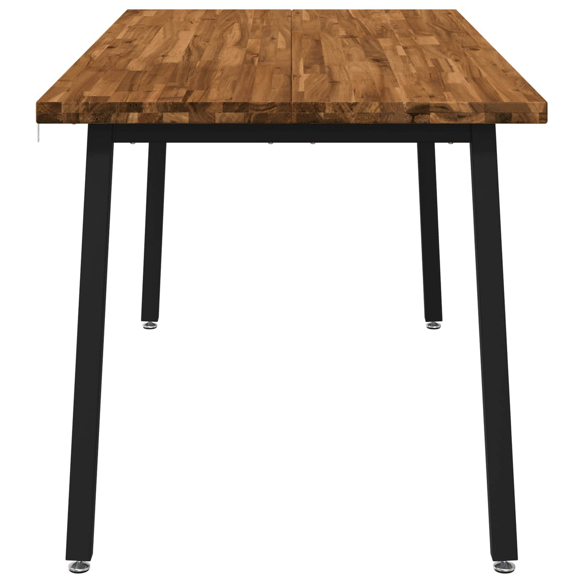 Table à manger carrée 160 x 80 x 75 cm Bois d'Acacia Massif