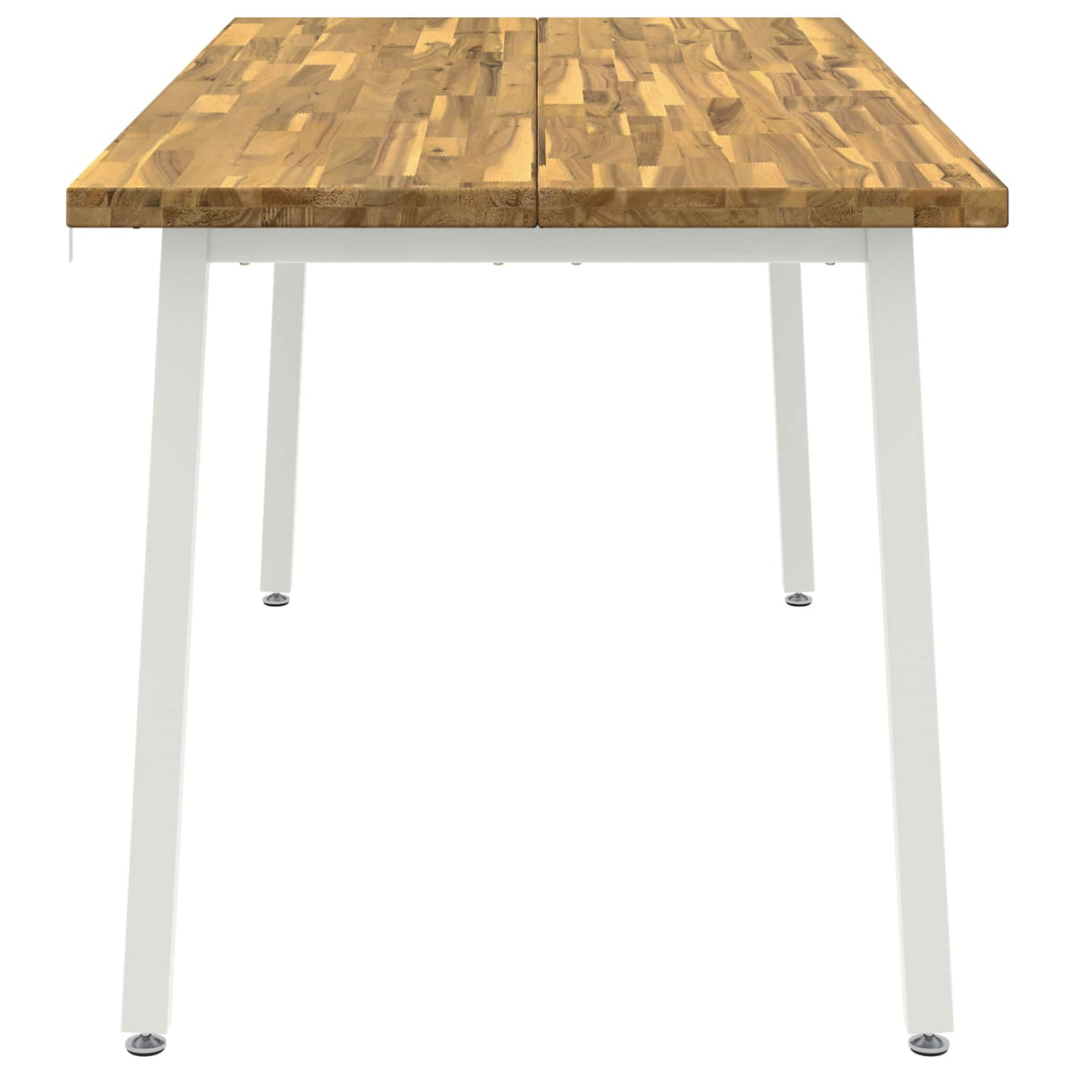 Table à manger carrée 160 x 80 x 75 cm Bois d'Acacia Massif