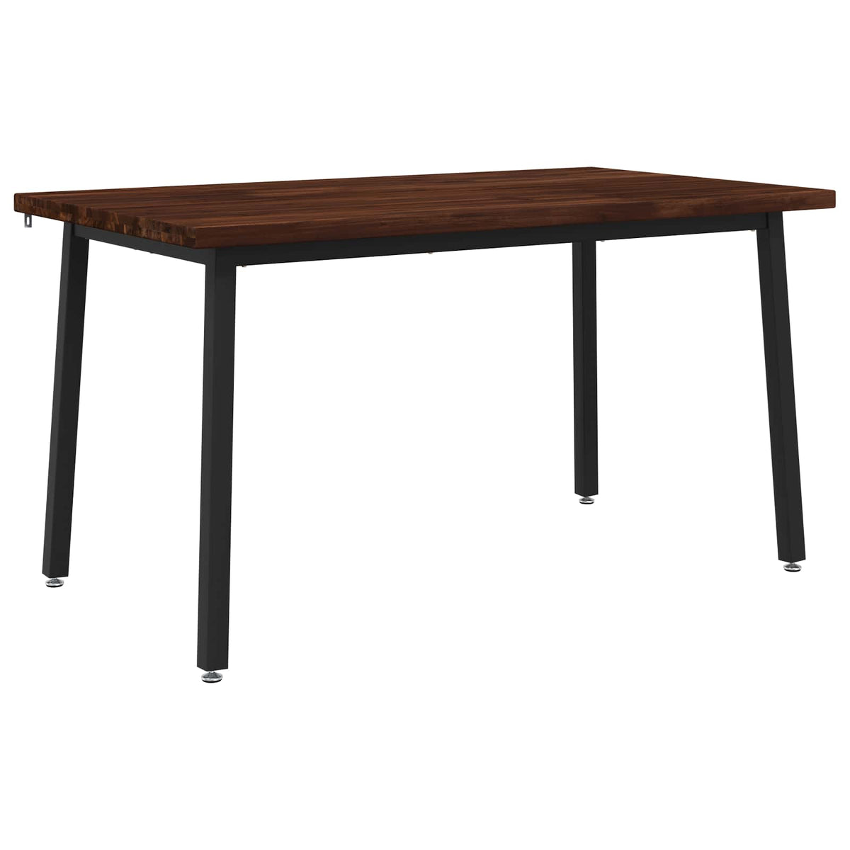 Table à manger carrée 140 x 90 x 75 cm Bois d'Acacia Massif