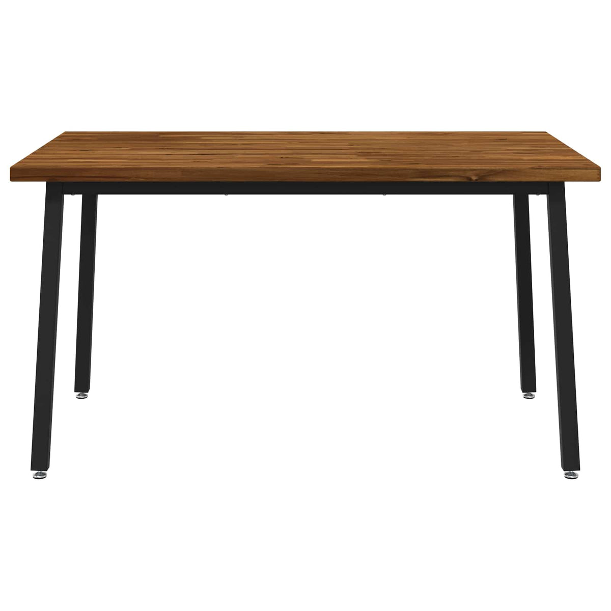 Table à manger carrée 140 x 90 x 75 cm Bois d'Acacia Massif