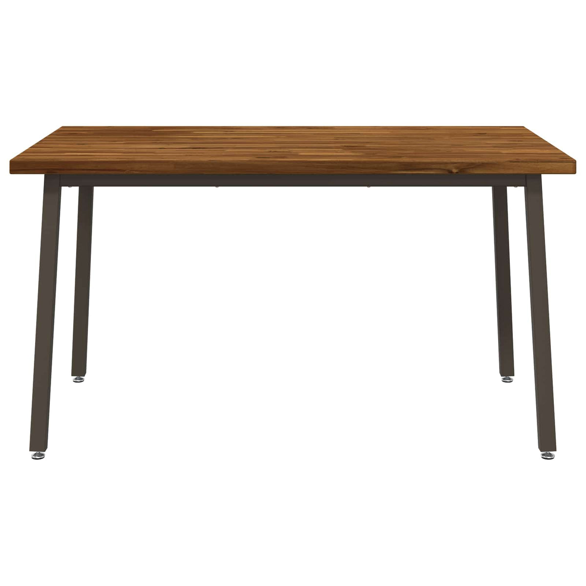 Table à manger carrée 140 x 90 x 75 cm Bois d'Acacia Massif