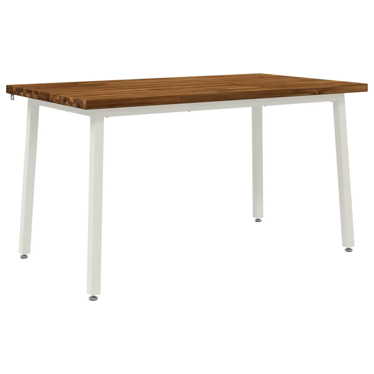 Table à manger carrée 140 x 90 x 75 cm Bois d’Acacia Massif - XIOS