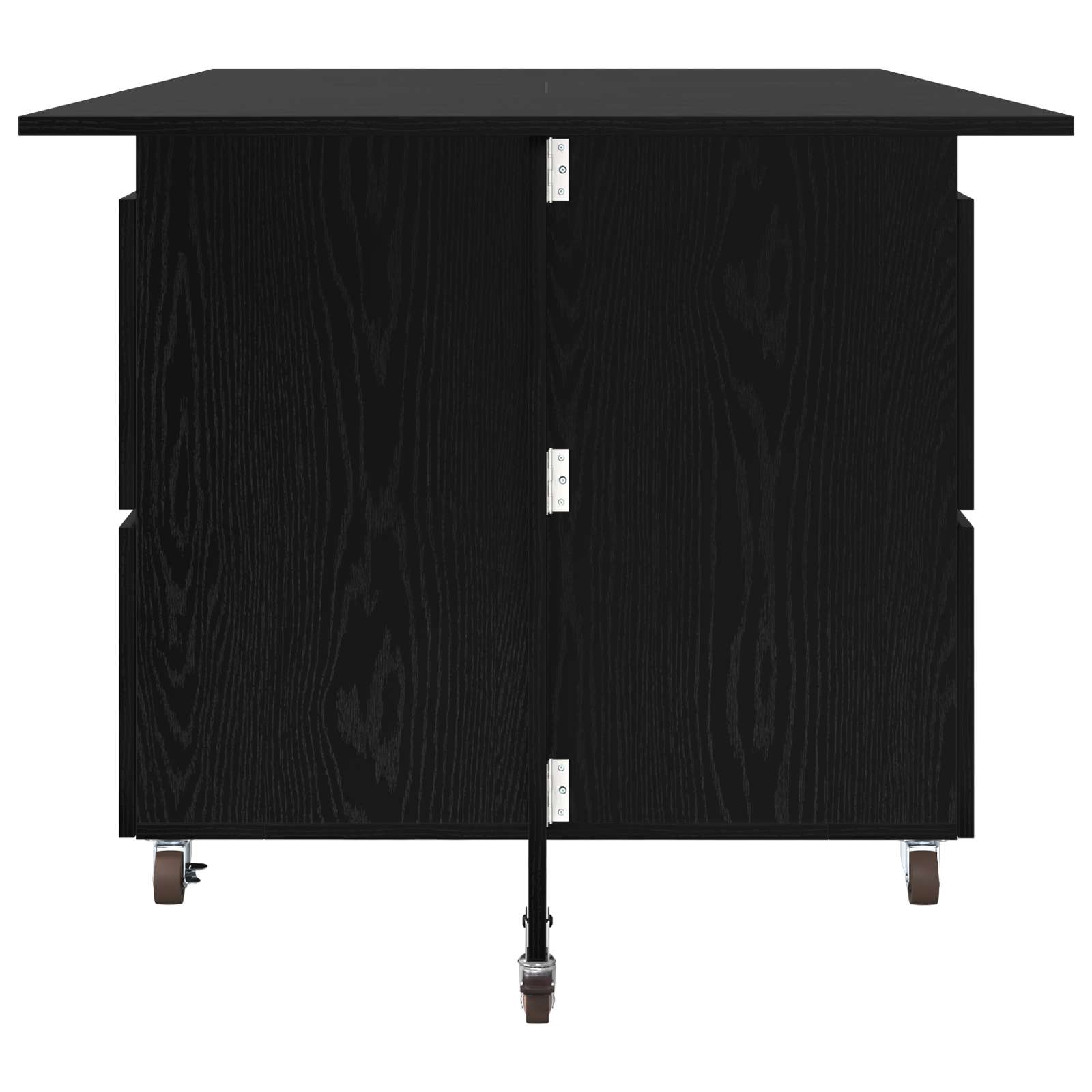 Table à dîner 2 pcs 140 x 80 x 77 cm Bois d'ingénierie - XIOS