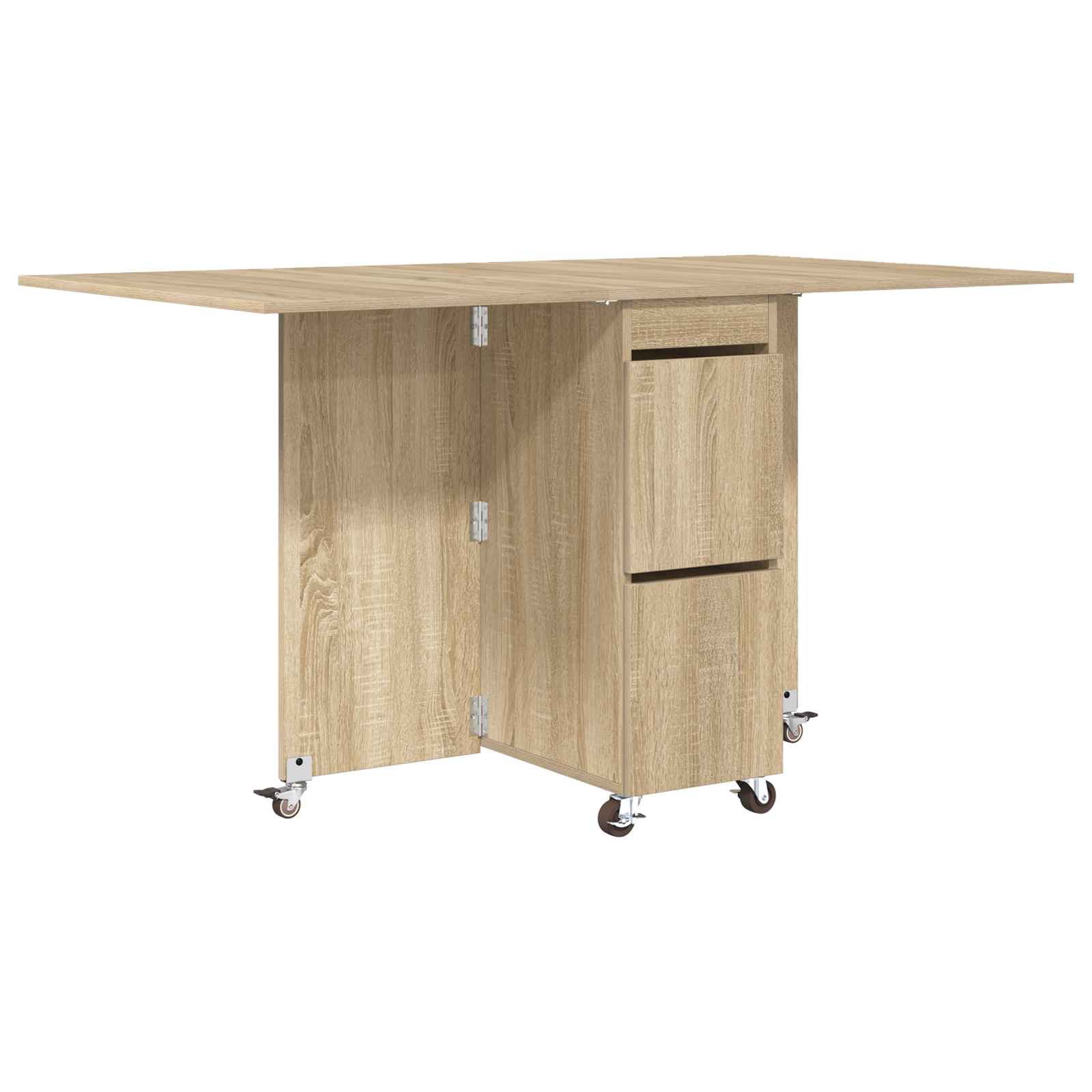 Table à dîner 2 pcs 140 x 80 x 77 cm Bois d'ingénierie - XIOS
