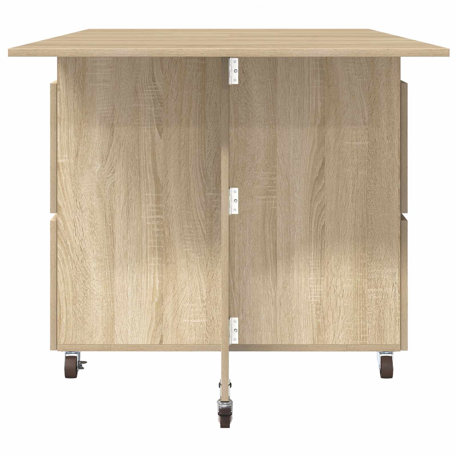 Table à dîner 2 pcs 140 x 80 x 77 cm Bois d'ingénierie - XIOS