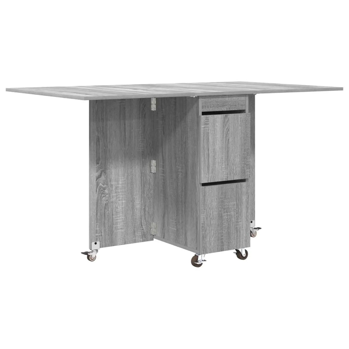 Table à dîner 140 x 80 x 77 cm Bois d’ingénierie Sonoma gris - XIOS