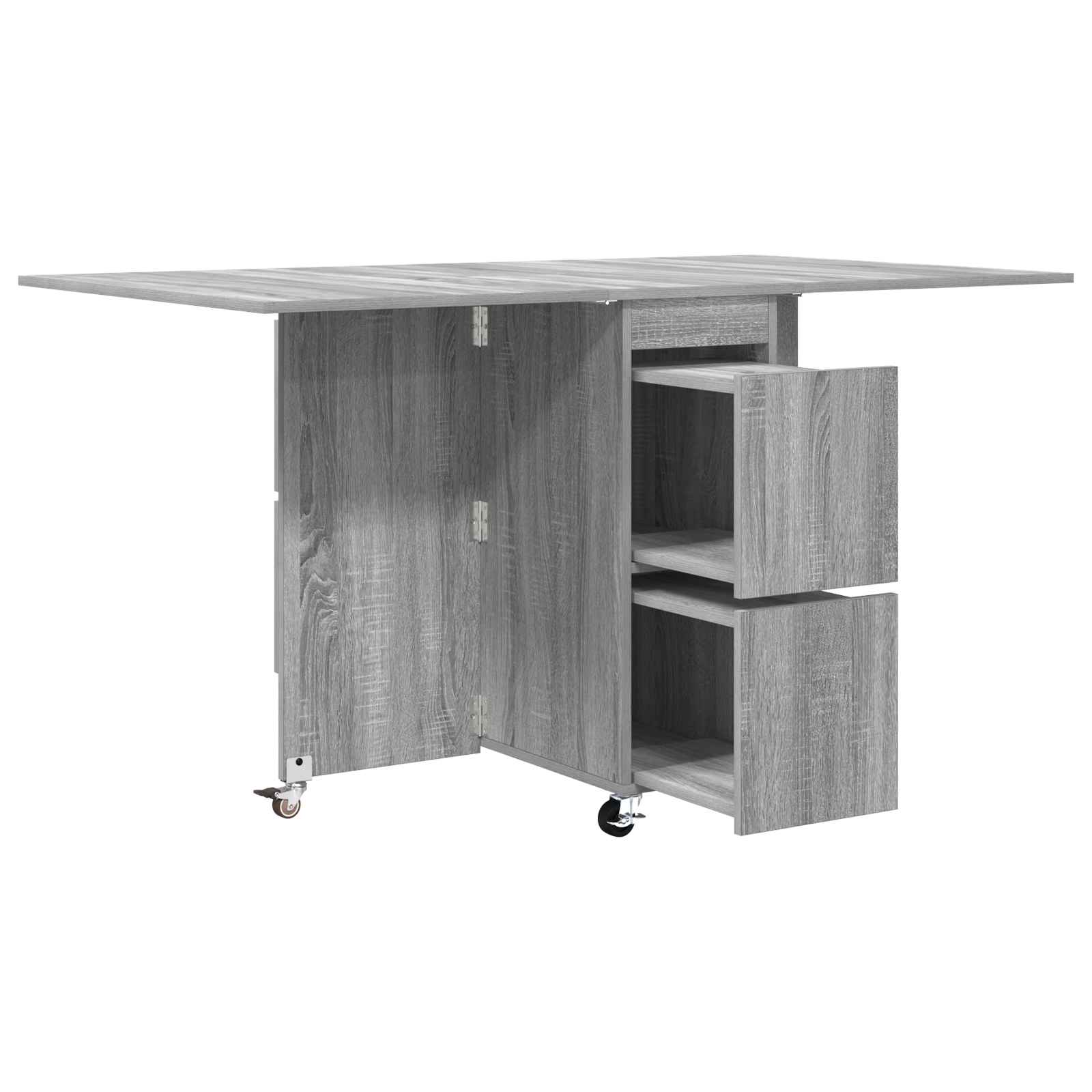 Table à dîner 2 pcs 140 x 80 x 77 cm Bois d'ingénierie - XIOS