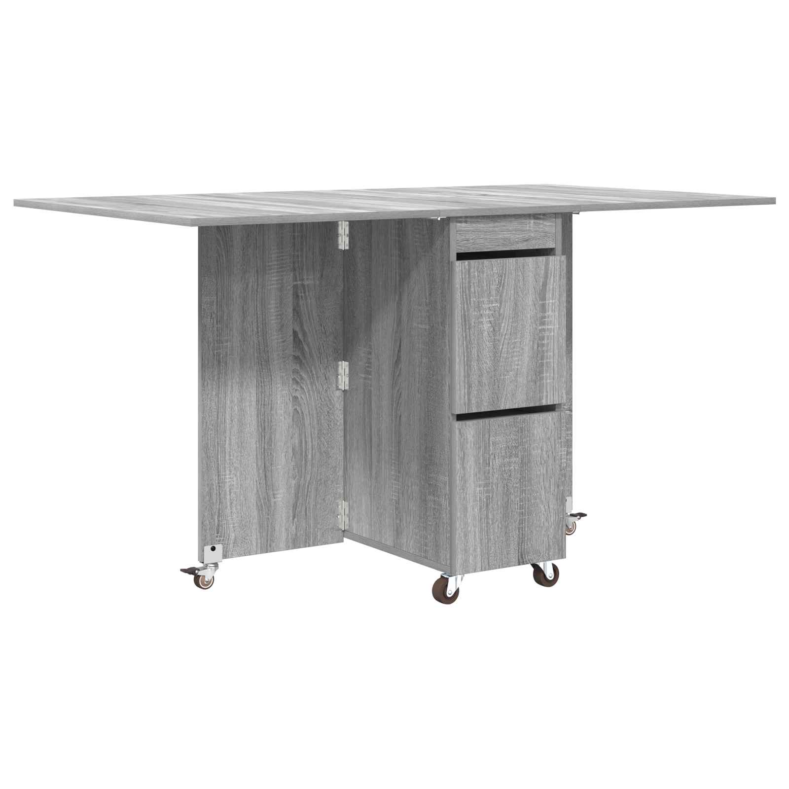 Table à dîner 2 pcs 140 x 80 x 77 cm Bois d'ingénierie - XIOS