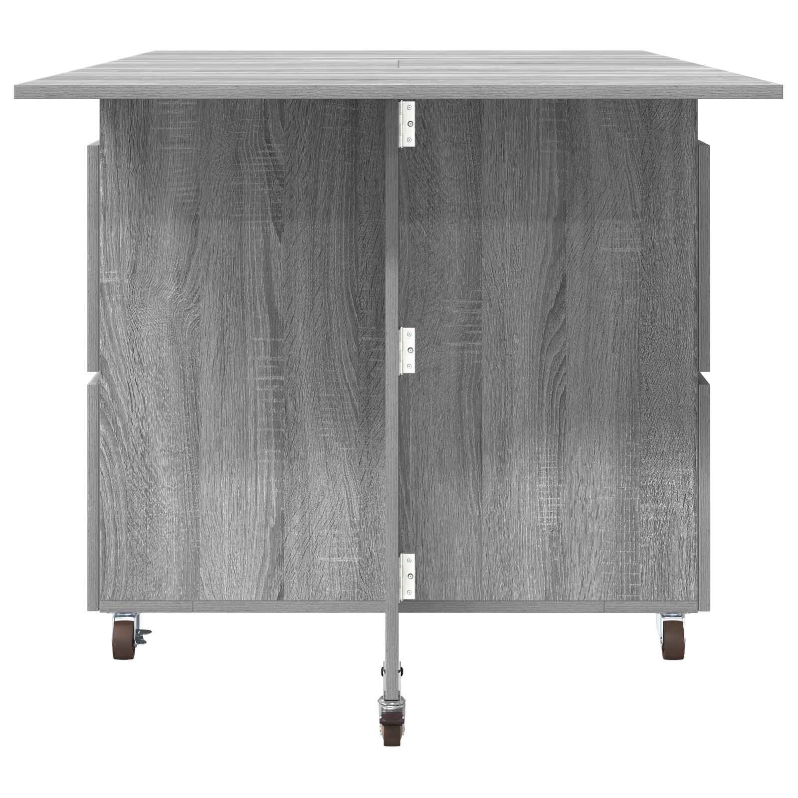 Table à dîner 2 pcs 140 x 80 x 77 cm Bois d'ingénierie - XIOS