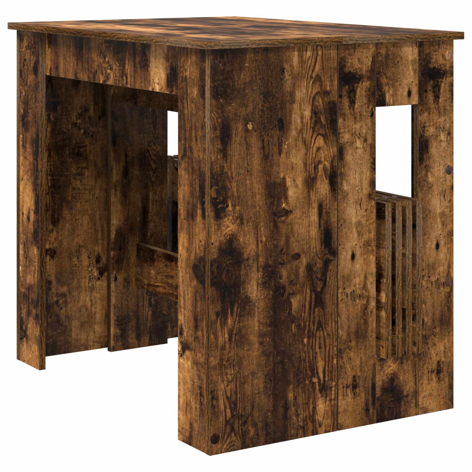 Table à dîner 180 x 85 x 75 cm Bois d'ingénierie Chêne fumé - XIOS