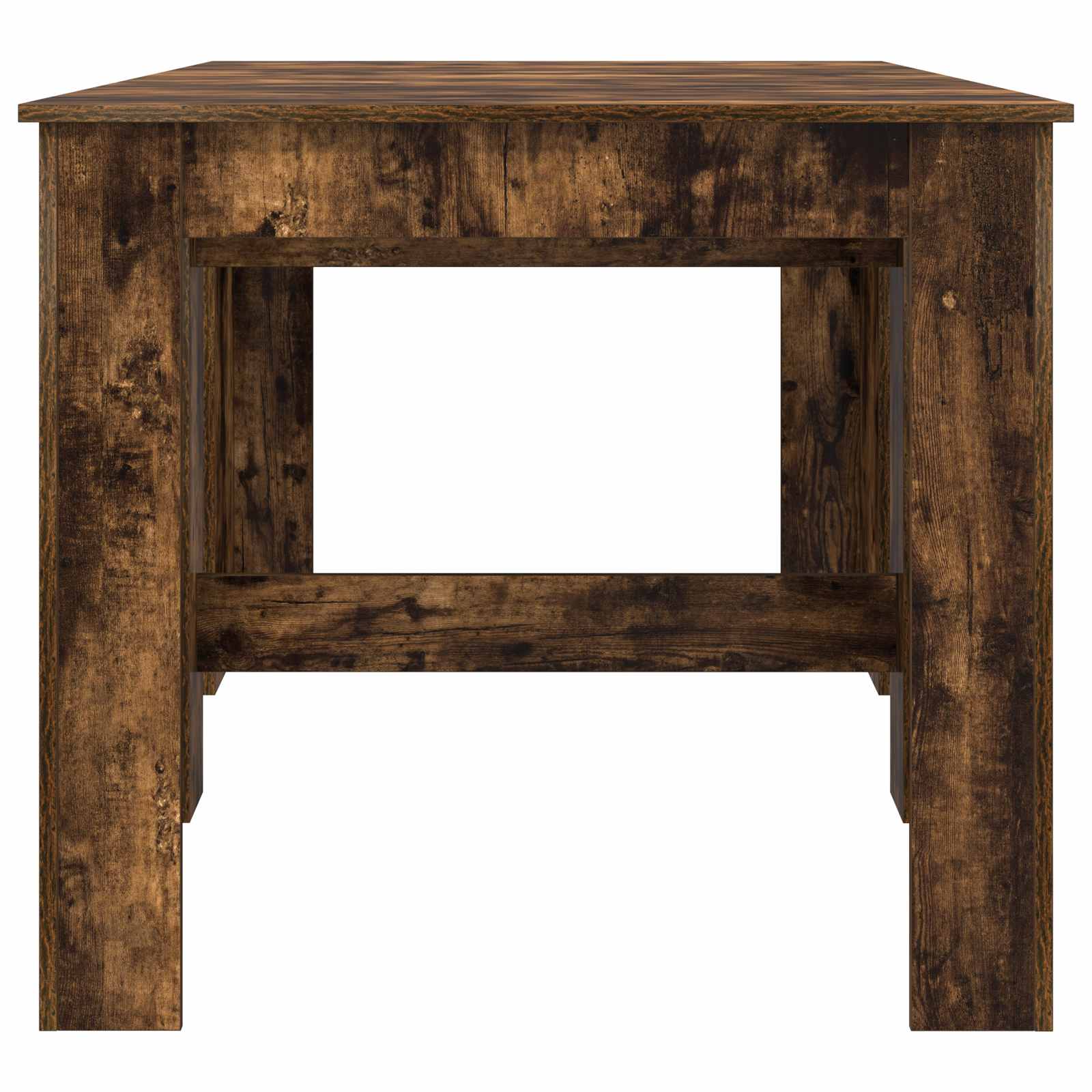Table à dîner 180 x 85 x 75 cm Bois d'ingénierie Chêne fumé - XIOS