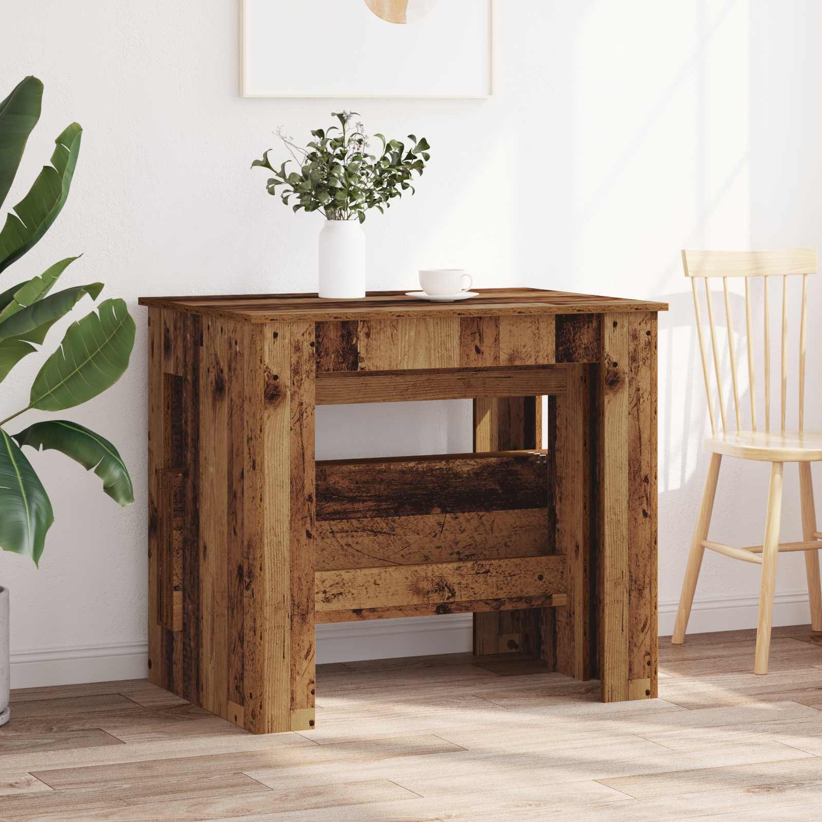 Table à dîner 180 x 85 x 75 cm Bois d'ingénierie Bois ancien - XIOS