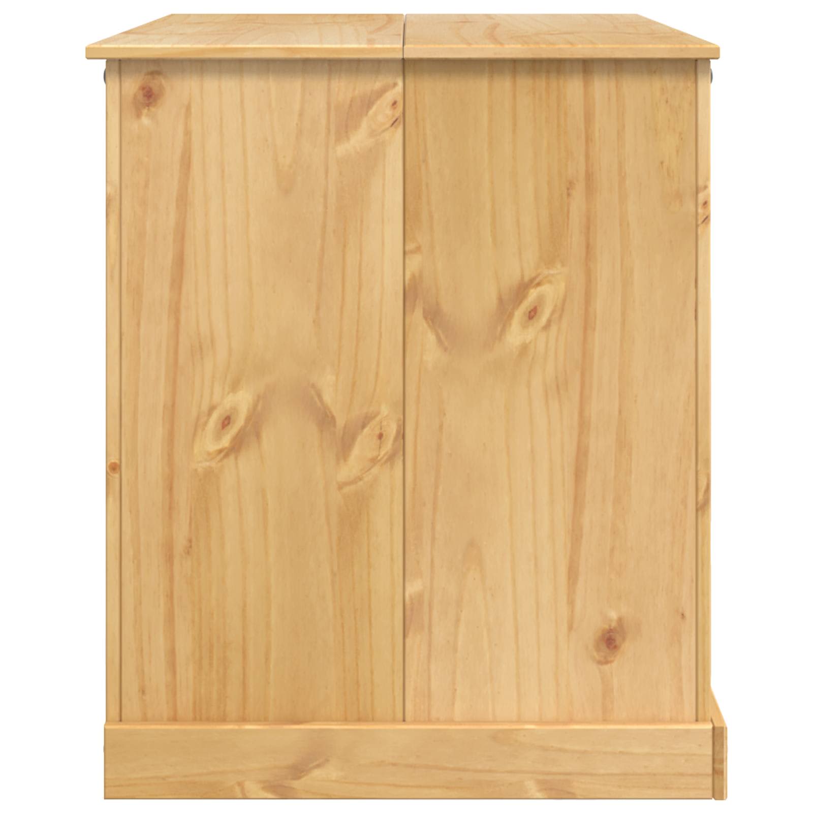 Ensemble Cuisine Îlot 2 pc Cire de Miel 112 x 77 x 91,5 cm