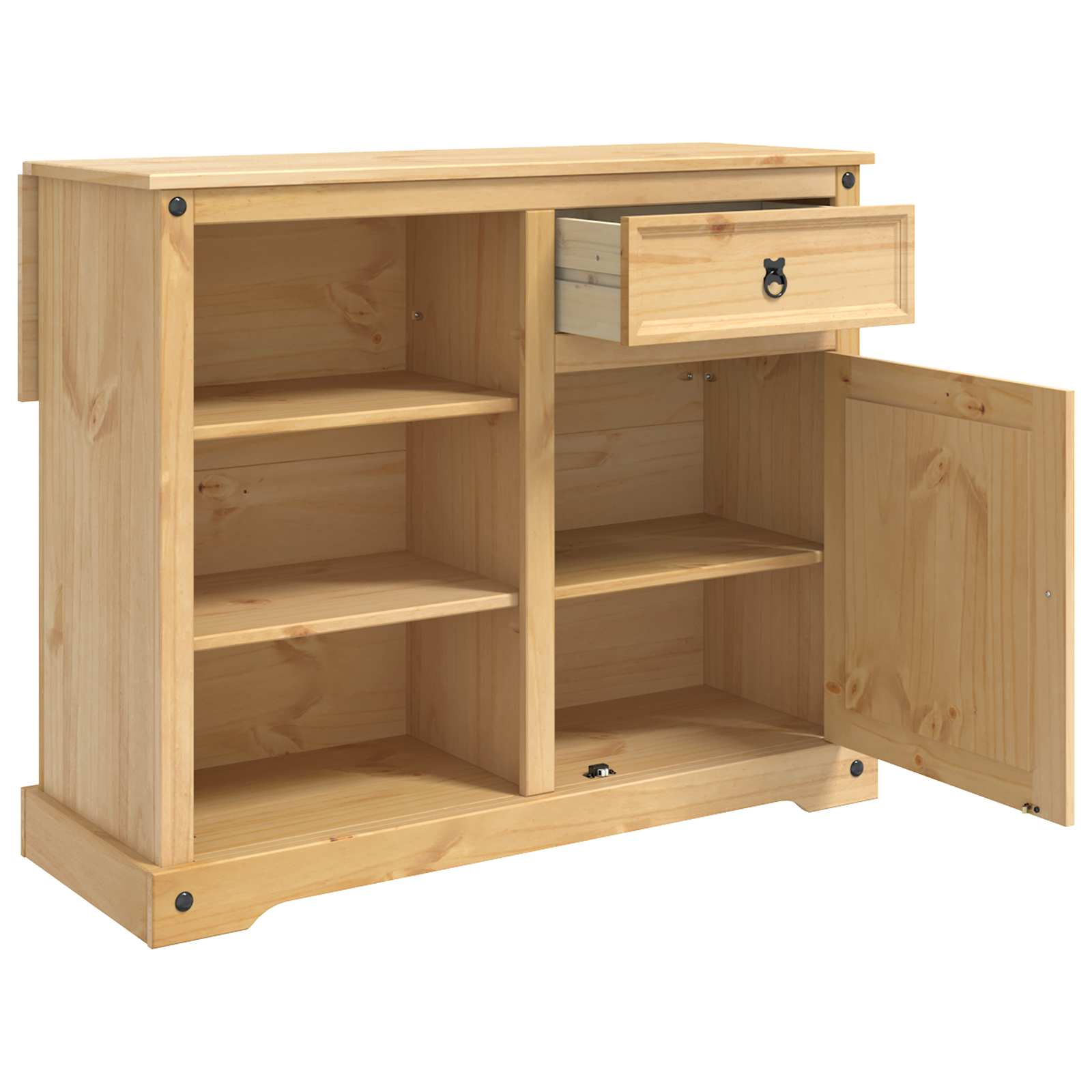 Chariot de cuisine 2 pcs Cire de Miel 112 x 70 x 91,5 cm - XIOS