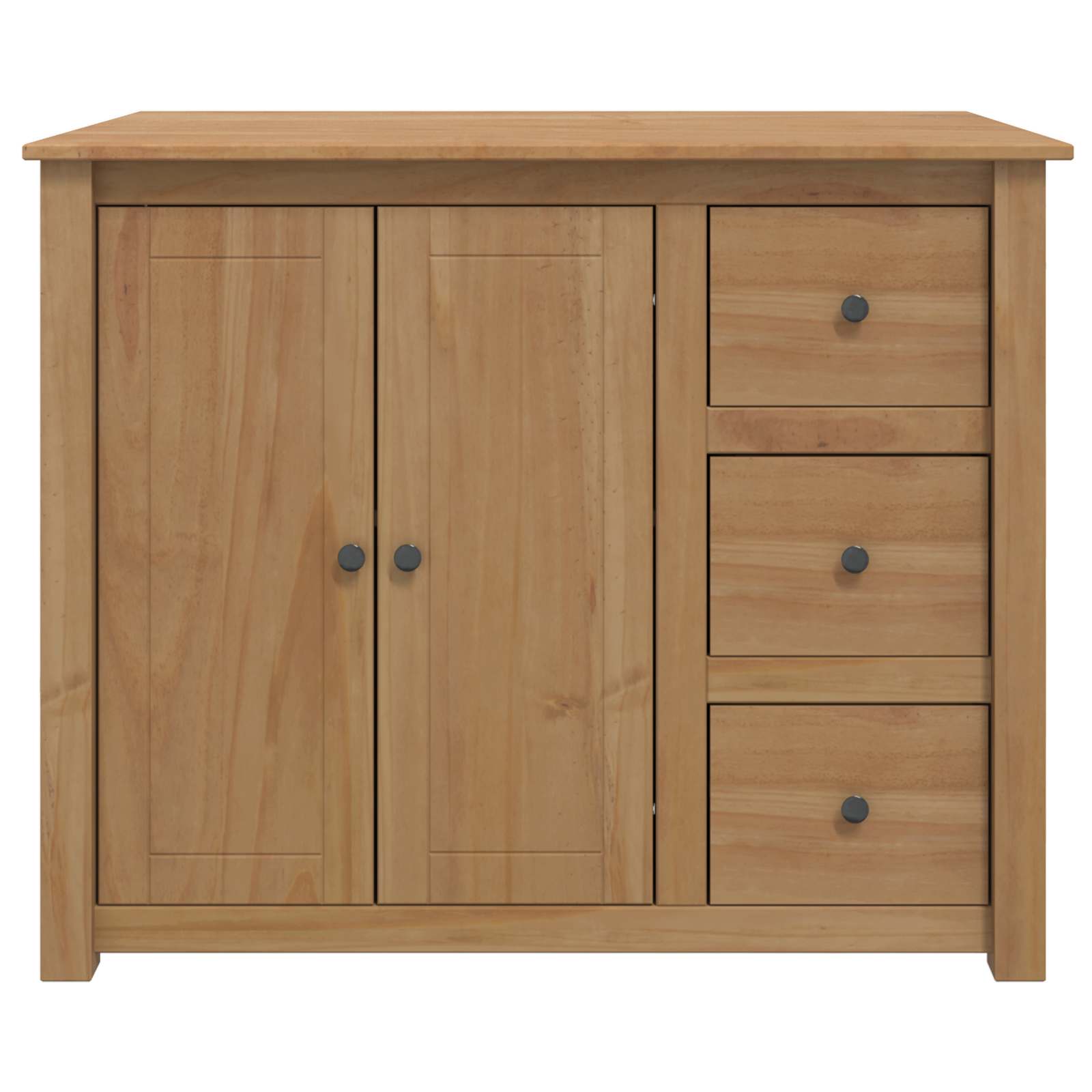 Chariot de cuisine PANAMA 2 pcs Cire de Miel 112 x 77 x 90 cm - XIOS