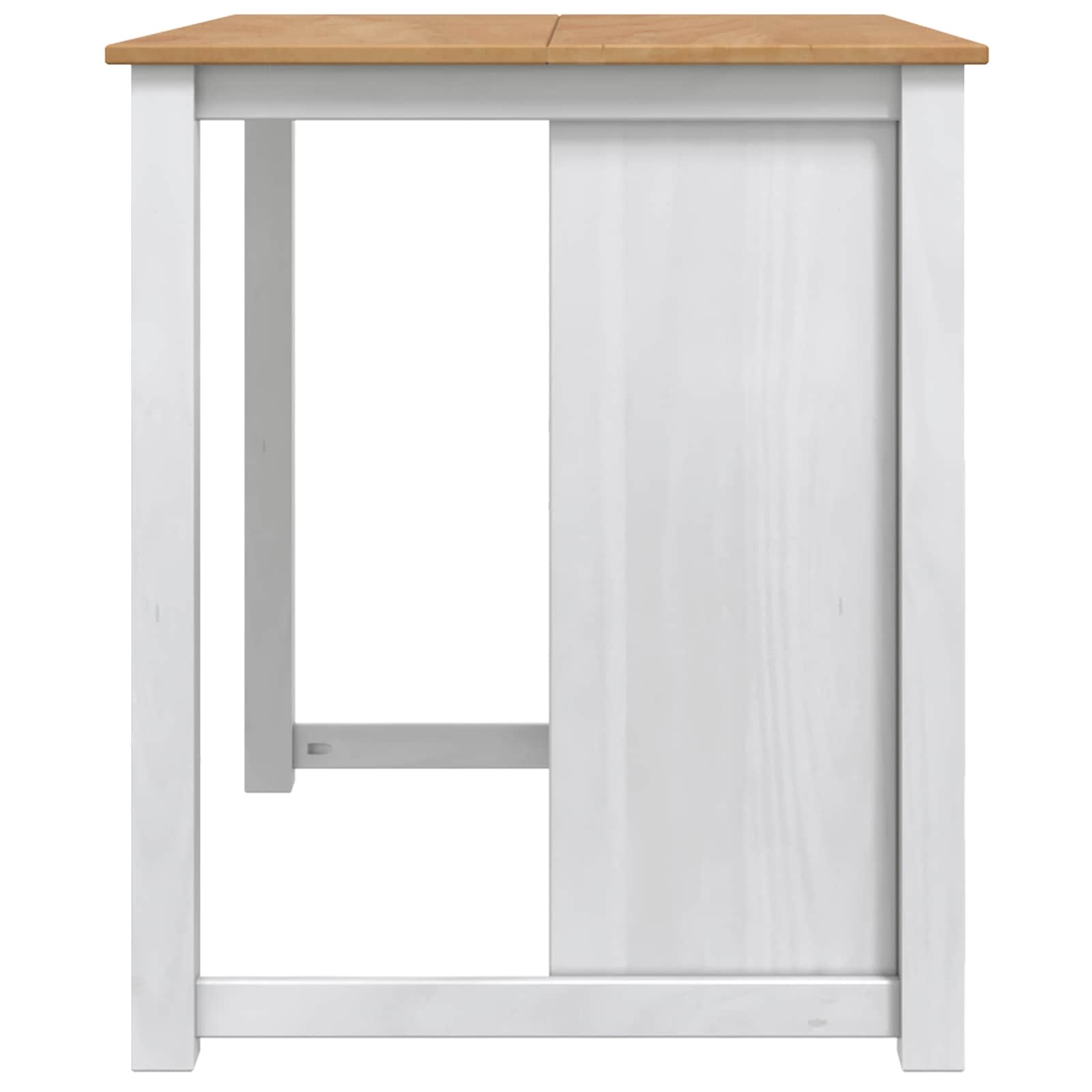 Chariot de cuisine PANAMA 2 pcs Blanc et Cire de Miel - XIOS
