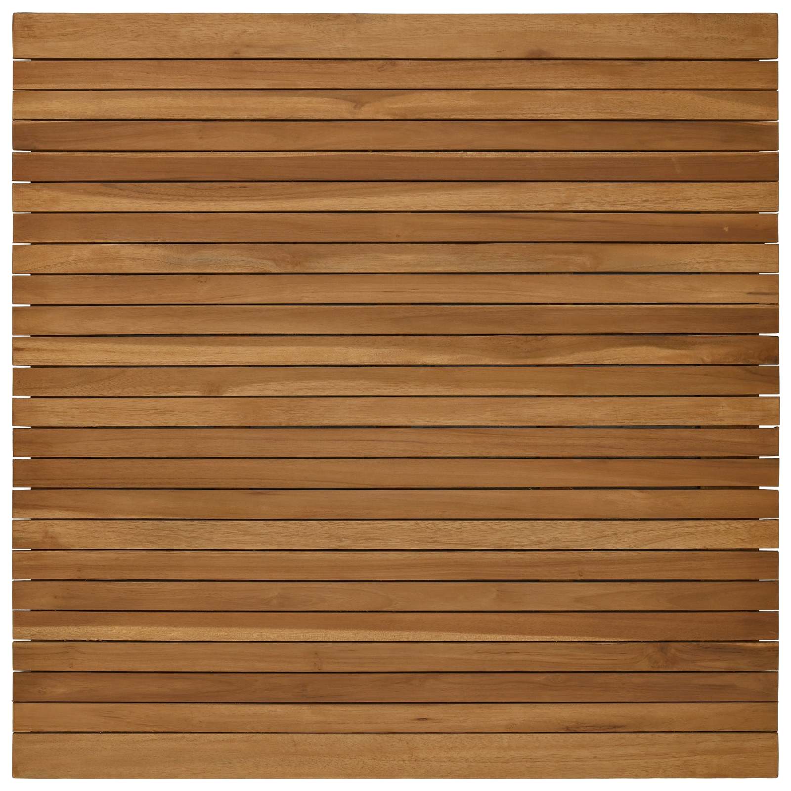 Plateau de table 90 x 90 x 3,5 cm Carré Bois de teck massif - XIOS
