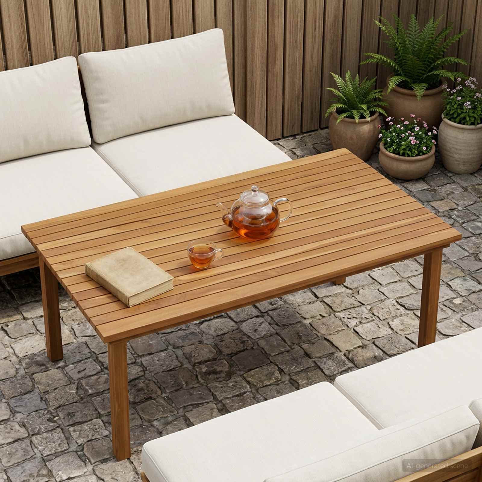 Plateau de table 110 x 55 x 3,5 cm Rectangulaire Naturel - XIOS