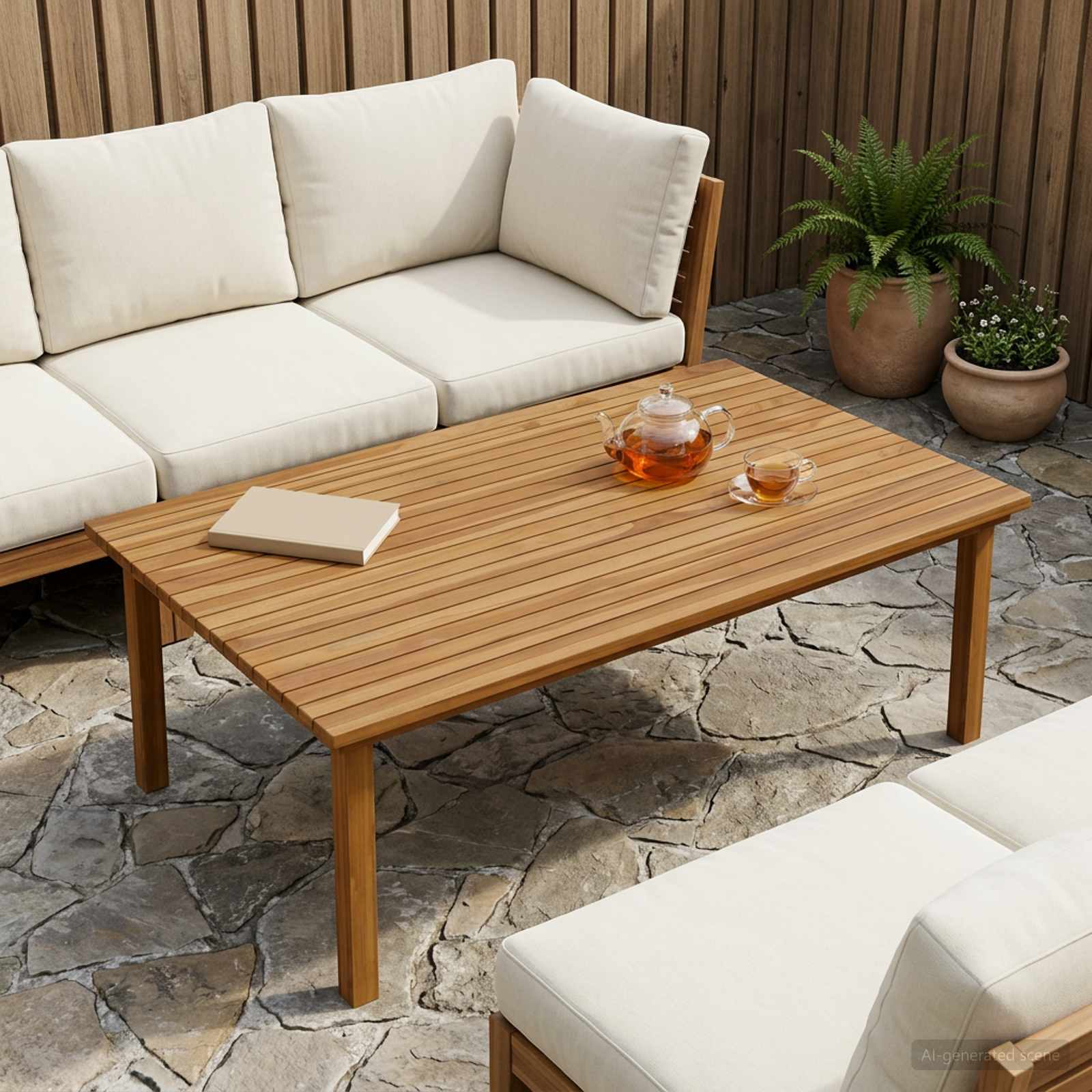 Plateau de table 120 x 70 x 3,5 cm Rectangulaire Naturel - XIOS