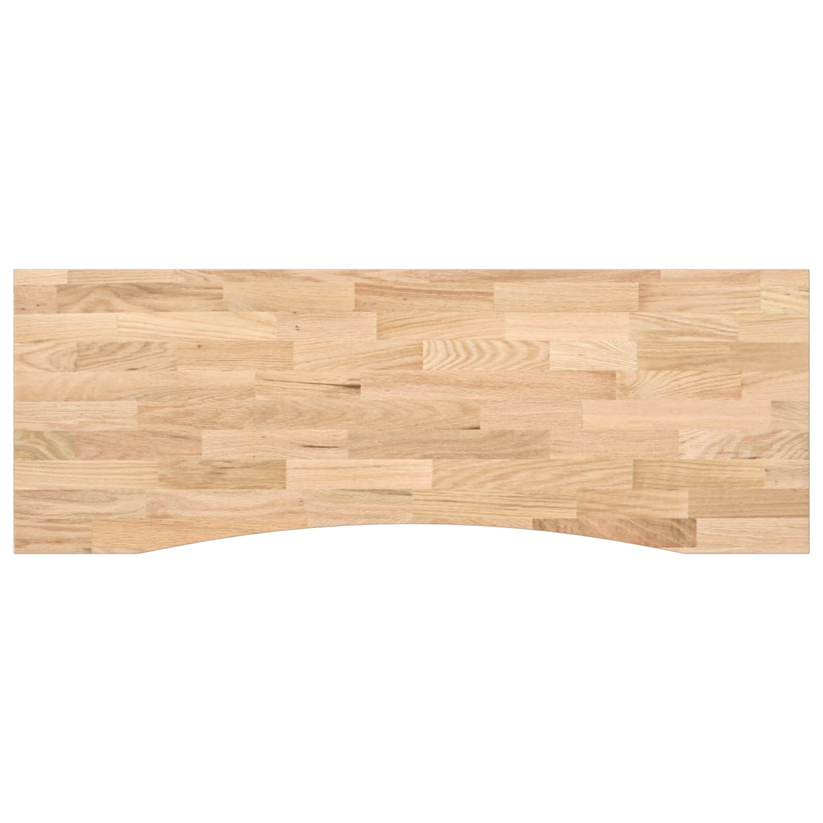 Bureau Blanc et Naturel 140 x 60 cm Bois de chêne massif - XIOS