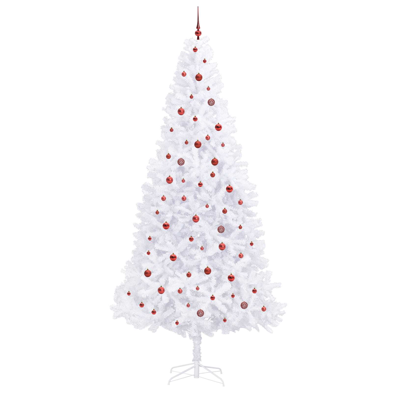 Sapin de Noël artificiel avec 300 LED Blanc 300 cm PVC et Acier - XIOS