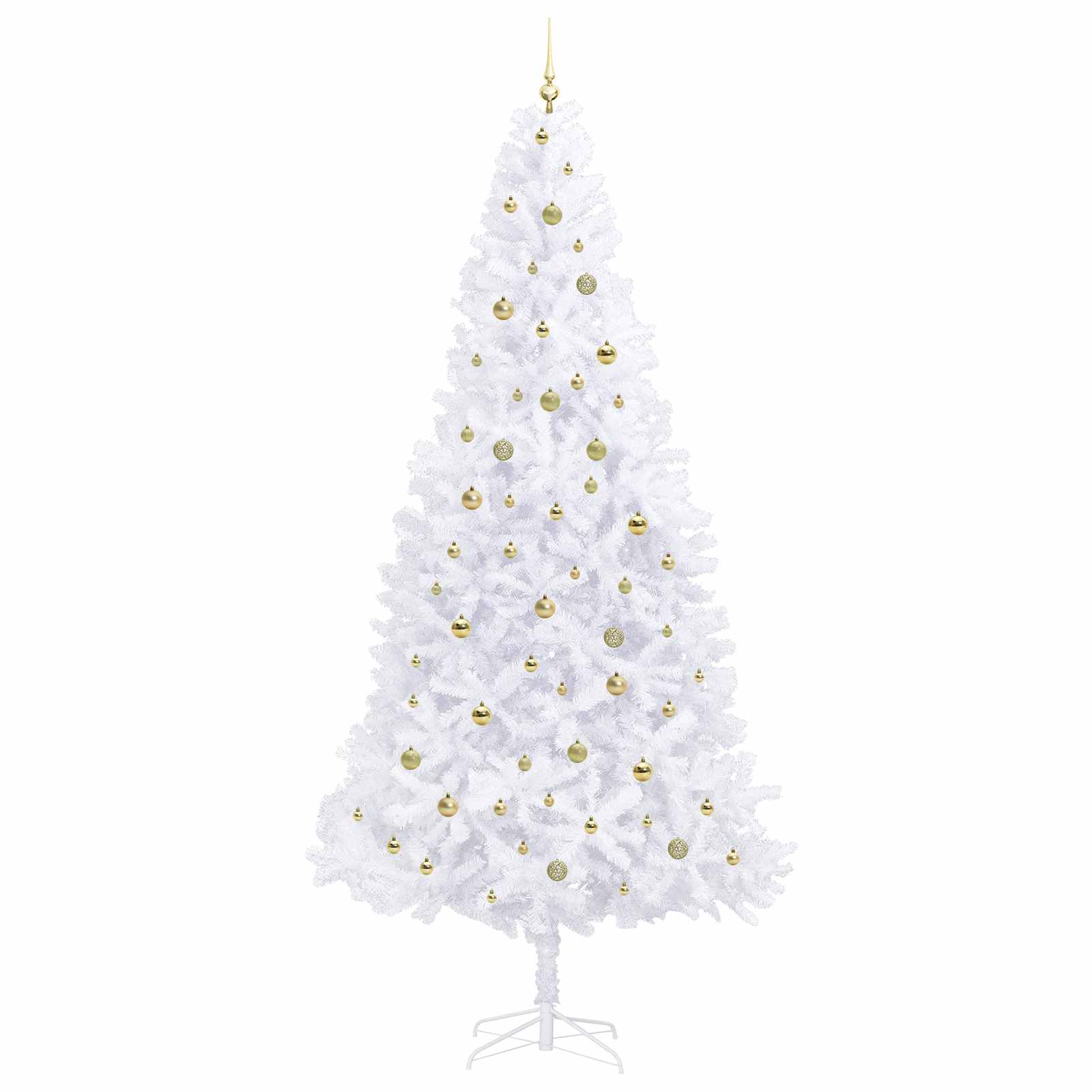 Sapin de Noël artificiel avec 300 LED Blanc 300 cm PVC et Acier - XIOS