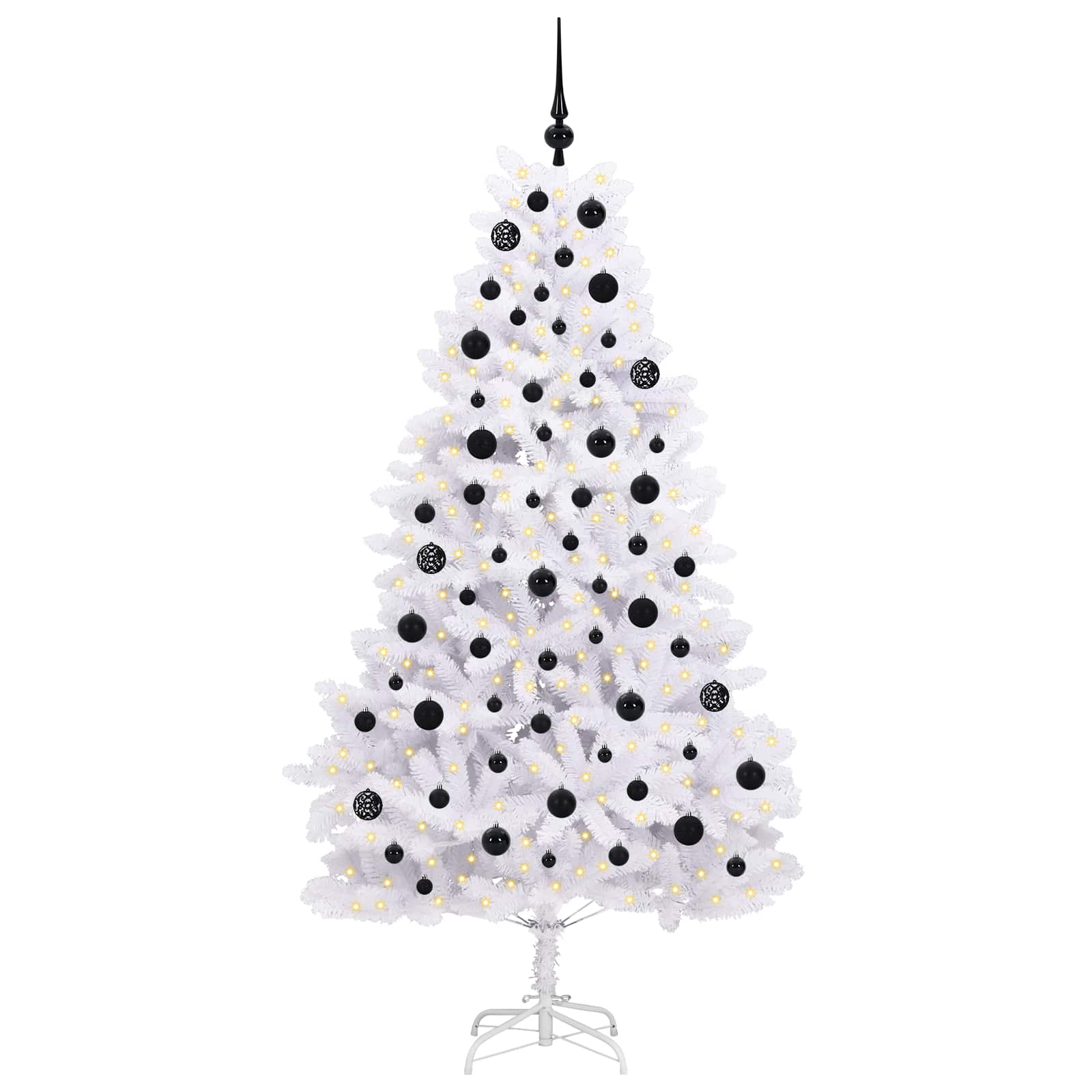 Sapin de Noël Artificiel à Branches Articulées Blanc 180 cm - XIOS