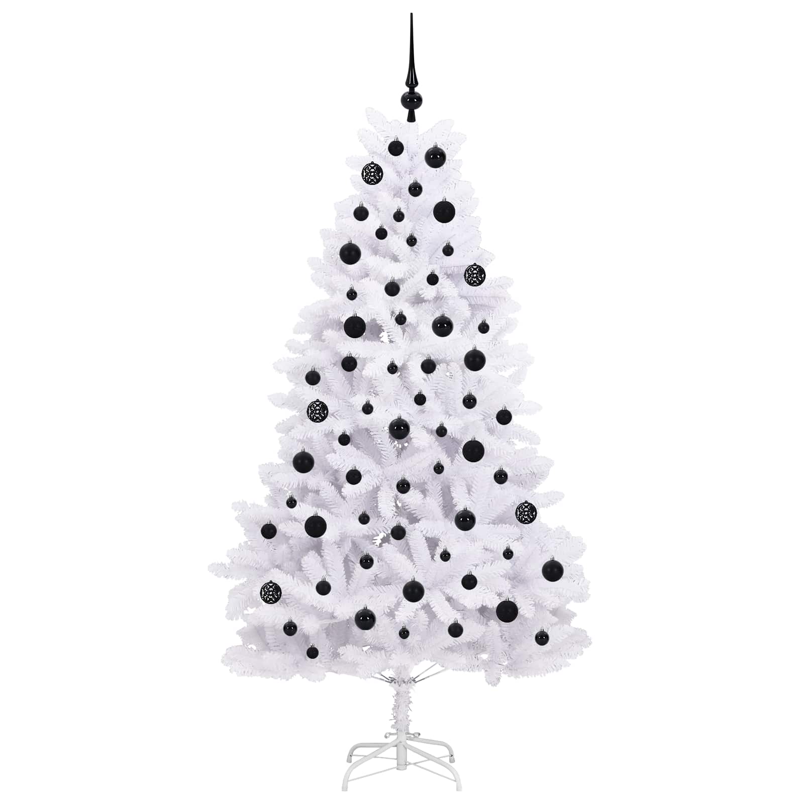 Sapin de Noël Artificiel à Branches Articulées Blanc 180 cm - XIOS