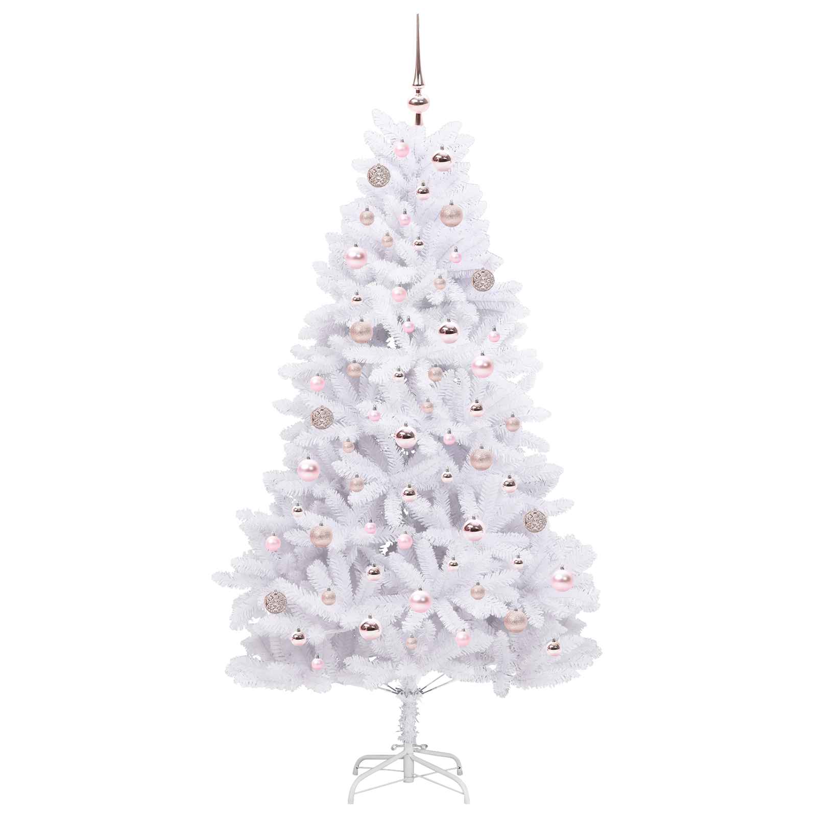 Sapin de Noël Artificiel à Branches Articulées Blanc 180 cm - XIOS