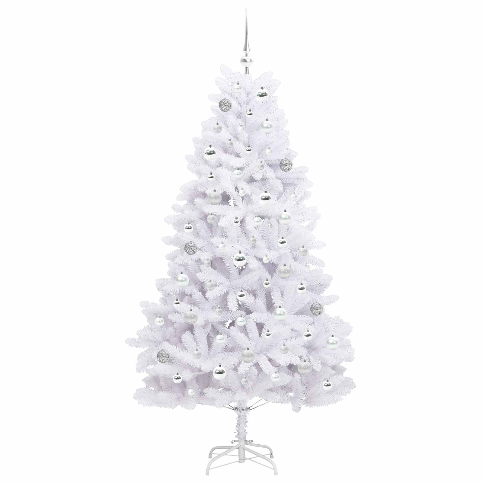 Sapin de Noël Artificiel à Branches Articulées Blanc 180 cm - XIOS