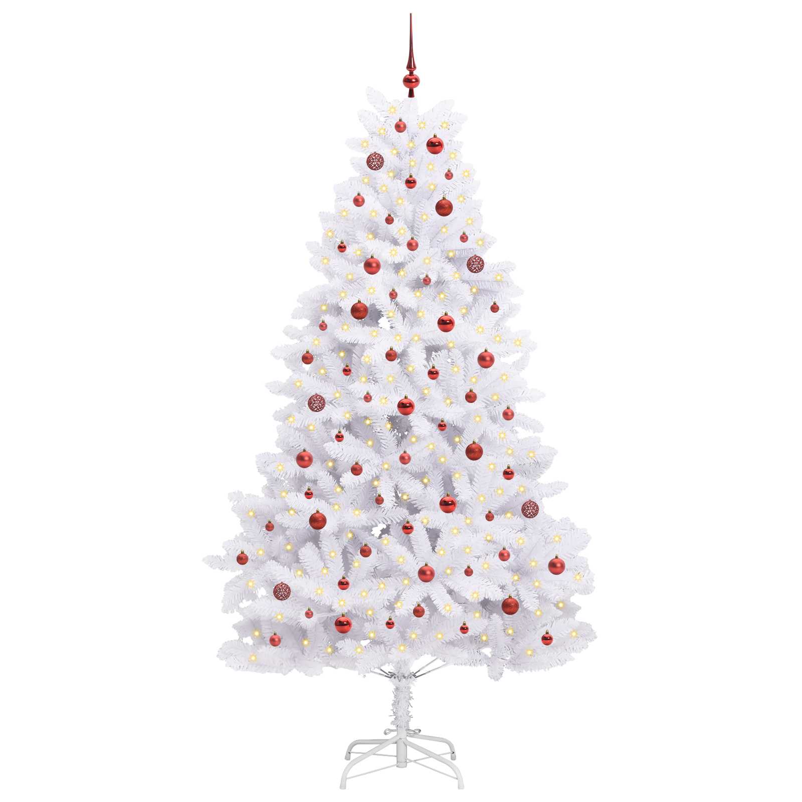 Sapin de Noël Artificiel à Branches Articulées Blanc 240 cm - XIOS