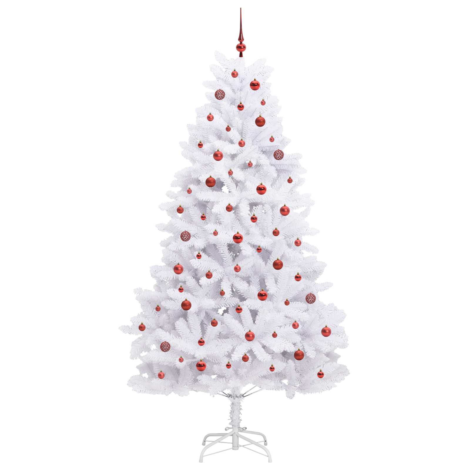 Sapin de Noël Artificiel à Branches Articulées Blanc 240 cm - XIOS