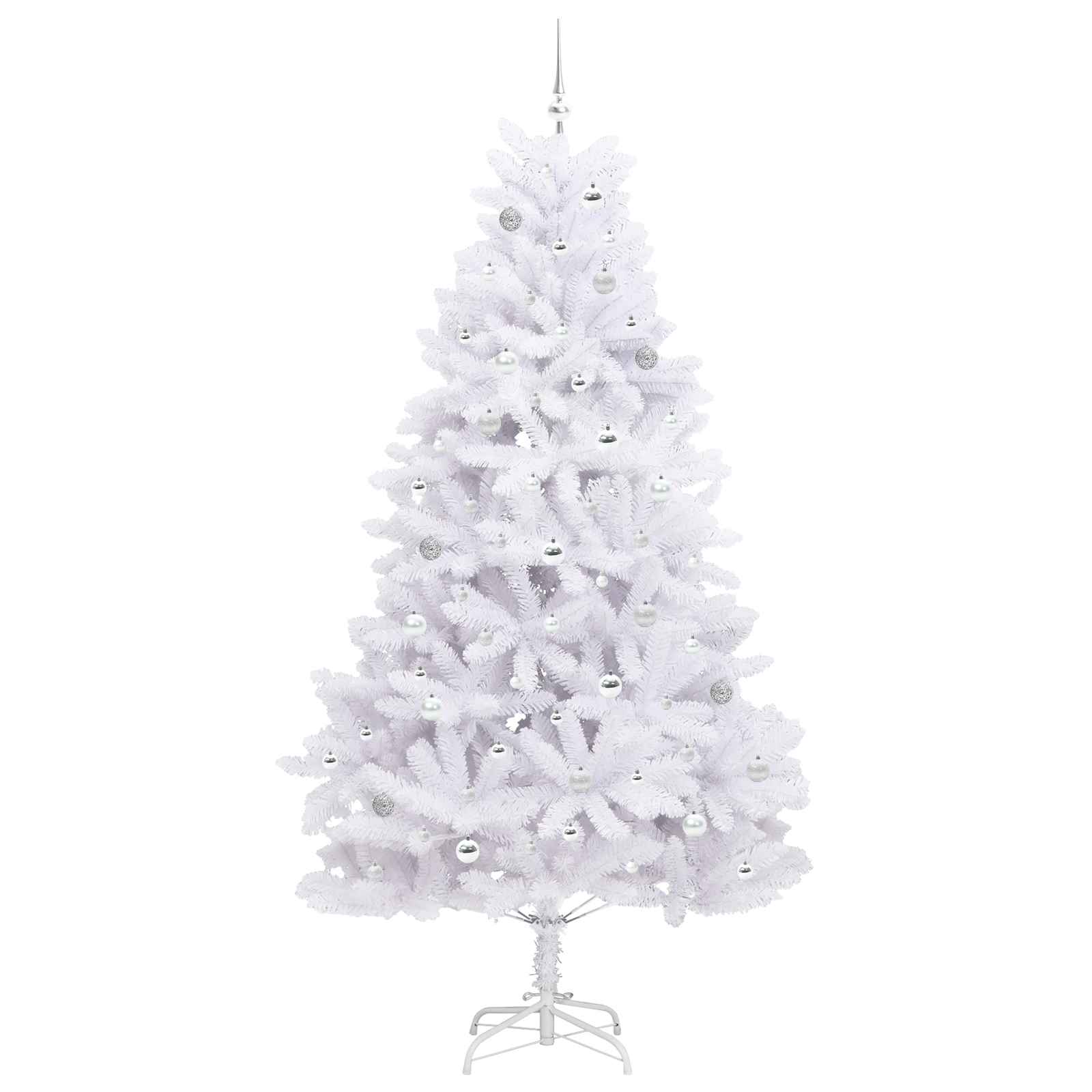 Sapin de Noël Artificiel à Branches Articulées Blanc 240 cm - XIOS