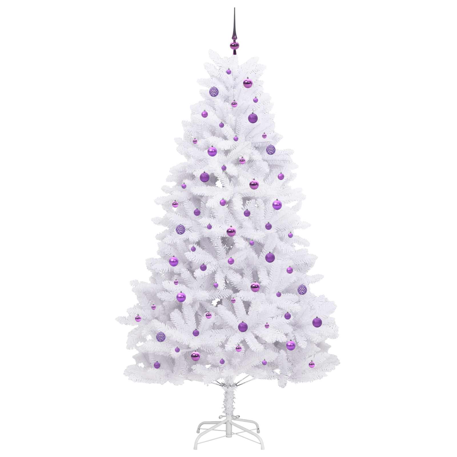 Sapin de Noël Artificiel à Branches Articulées Blanc 240 cm - XIOS