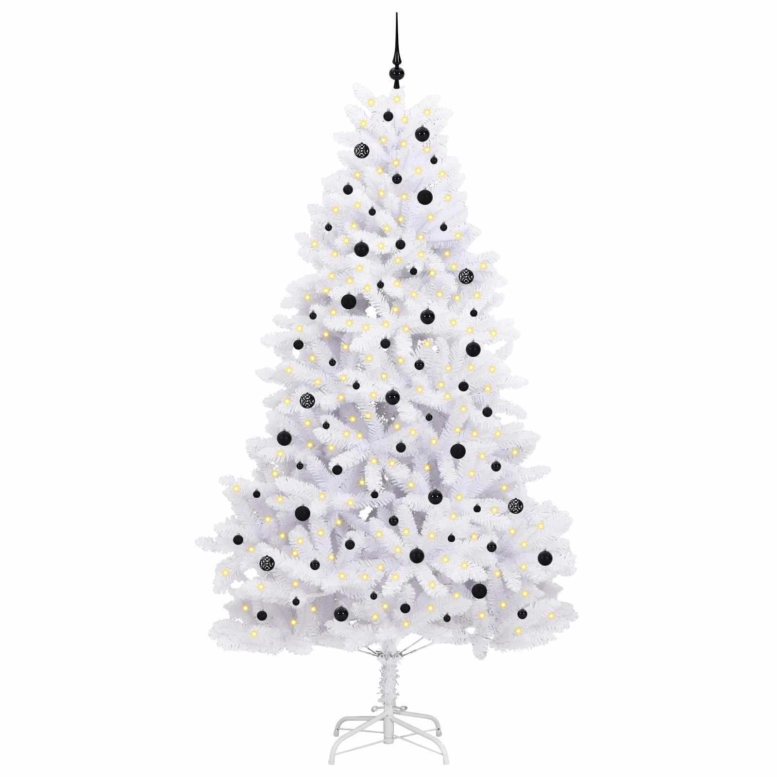 Sapin de Noël Artificiel à Branches Articulées Blanc 270 cm - XIOS