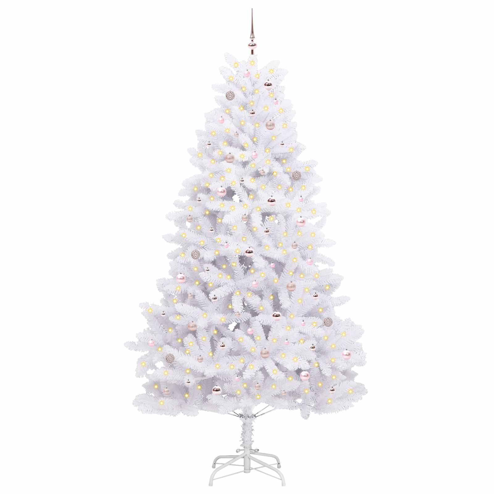 Sapin de Noël Artificiel à Branches Articulées Blanc 270 cm - XIOS