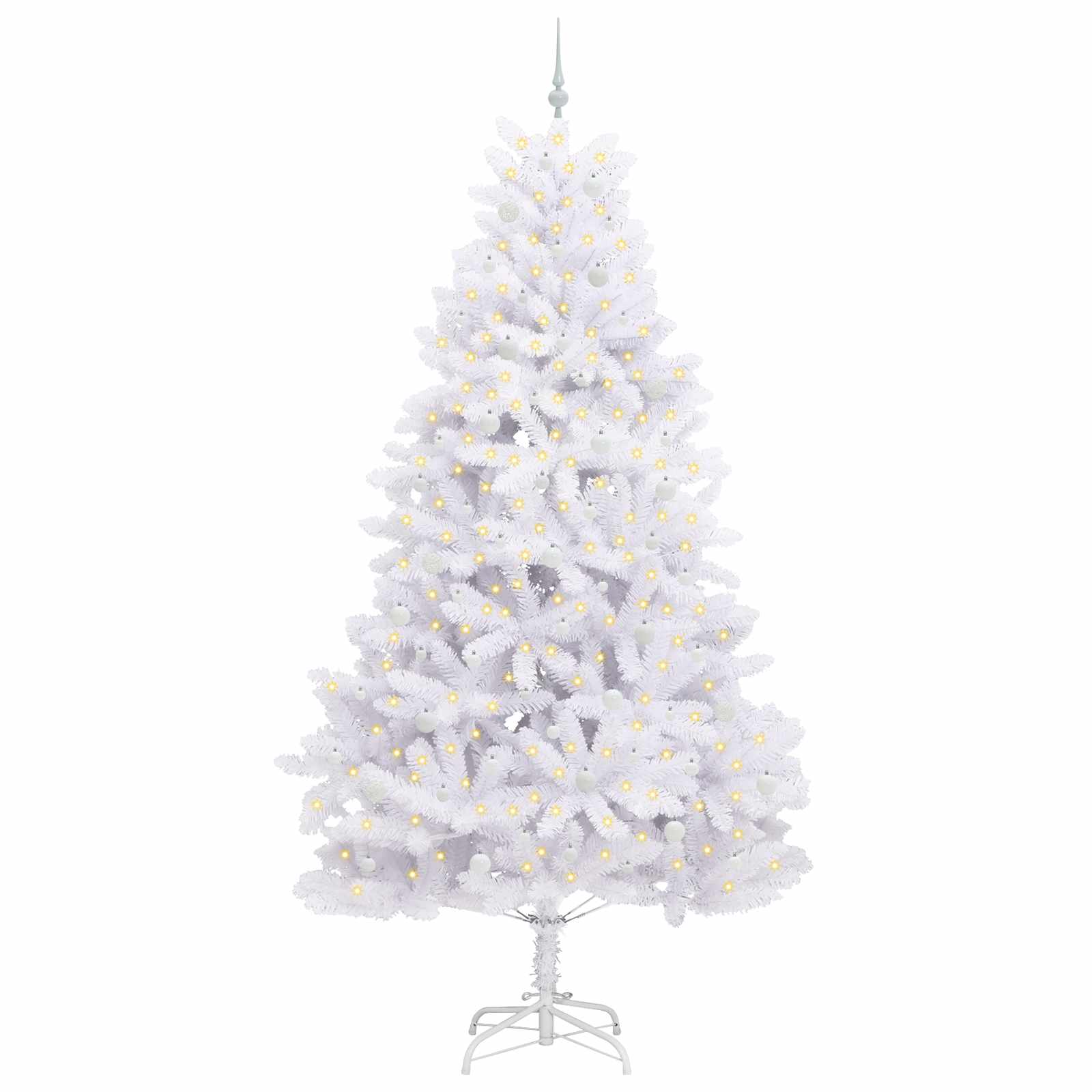 Sapin de Noël Artificiel à Branches Articulées Blanc 270 cm - XIOS