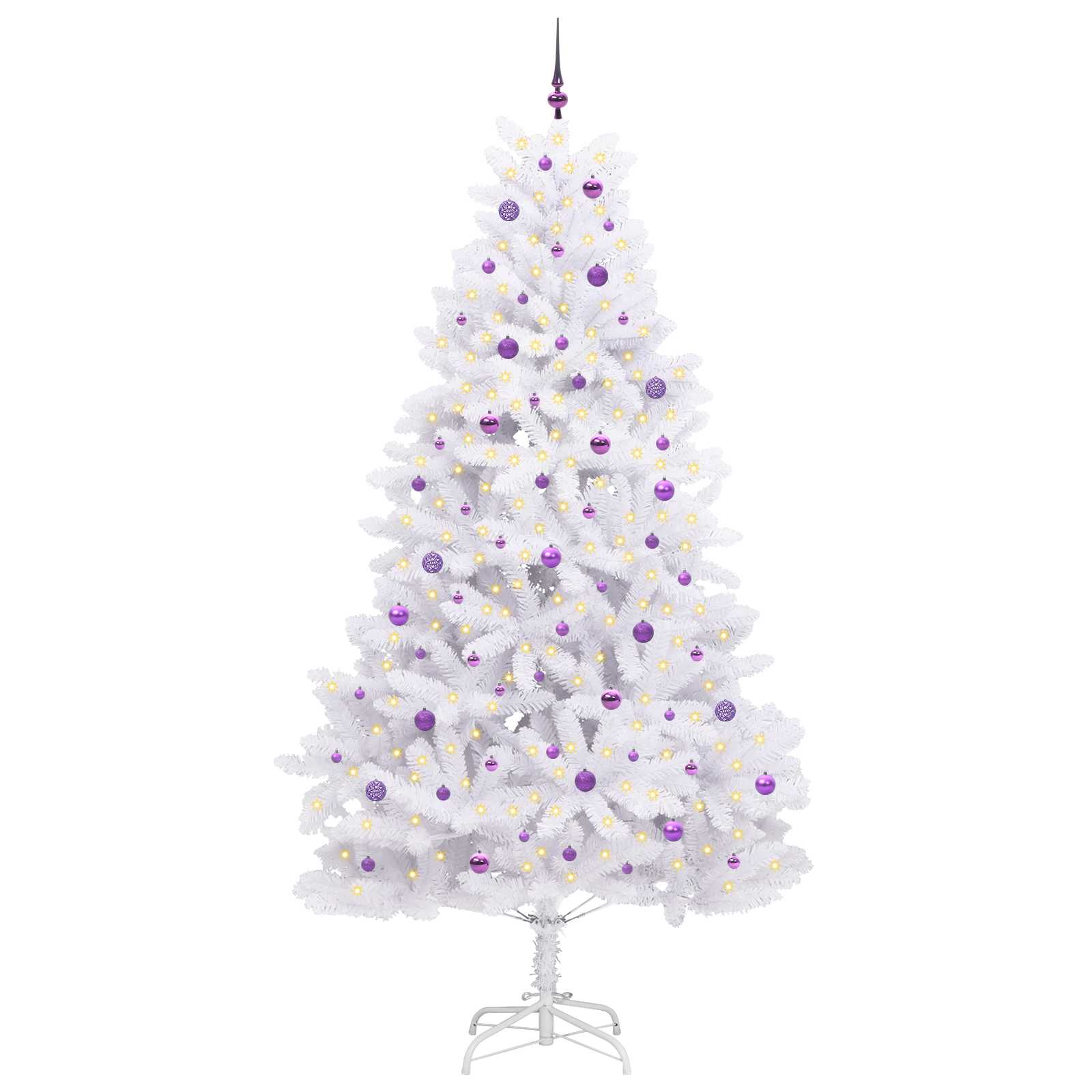 Sapin de Noël Artificiel à Branches Articulées Blanc 270 cm - XIOS