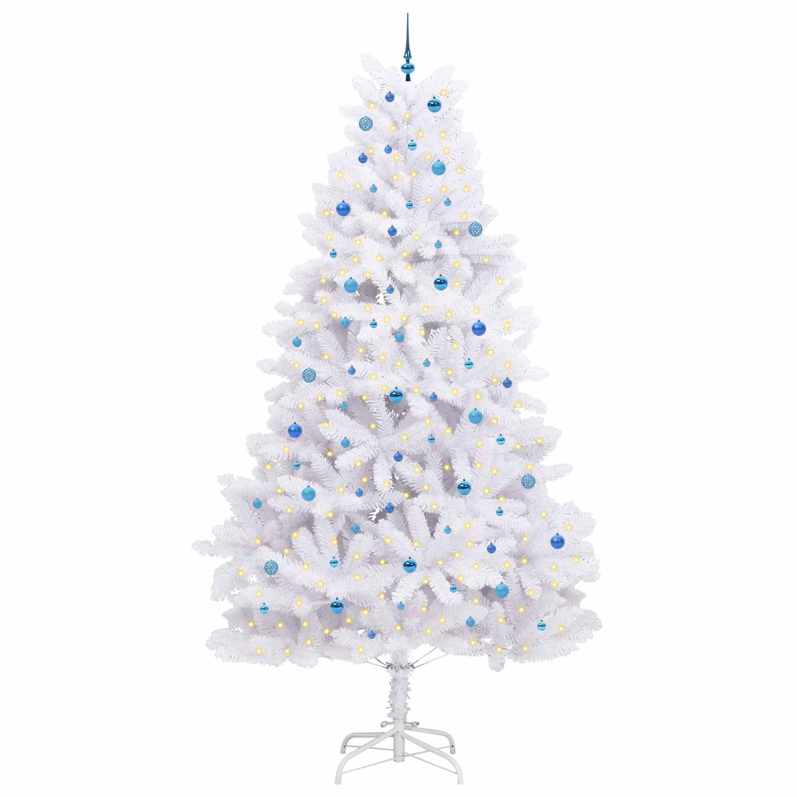 Sapin de Noël Artificiel à Branches Articulées Blanc 300 cm - XIOS