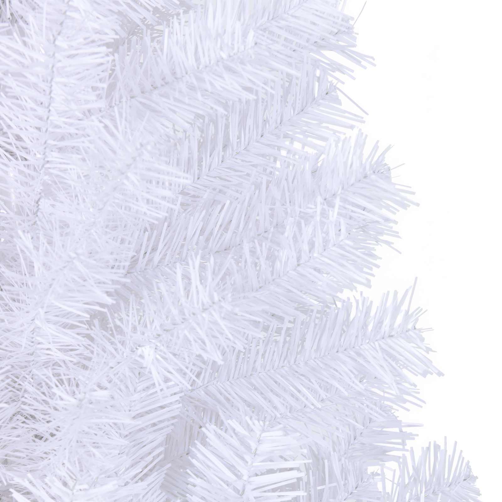 Sapin de Noël artificiel avec 300 LED Blanc 210 cm PVC et Acier - XIOS