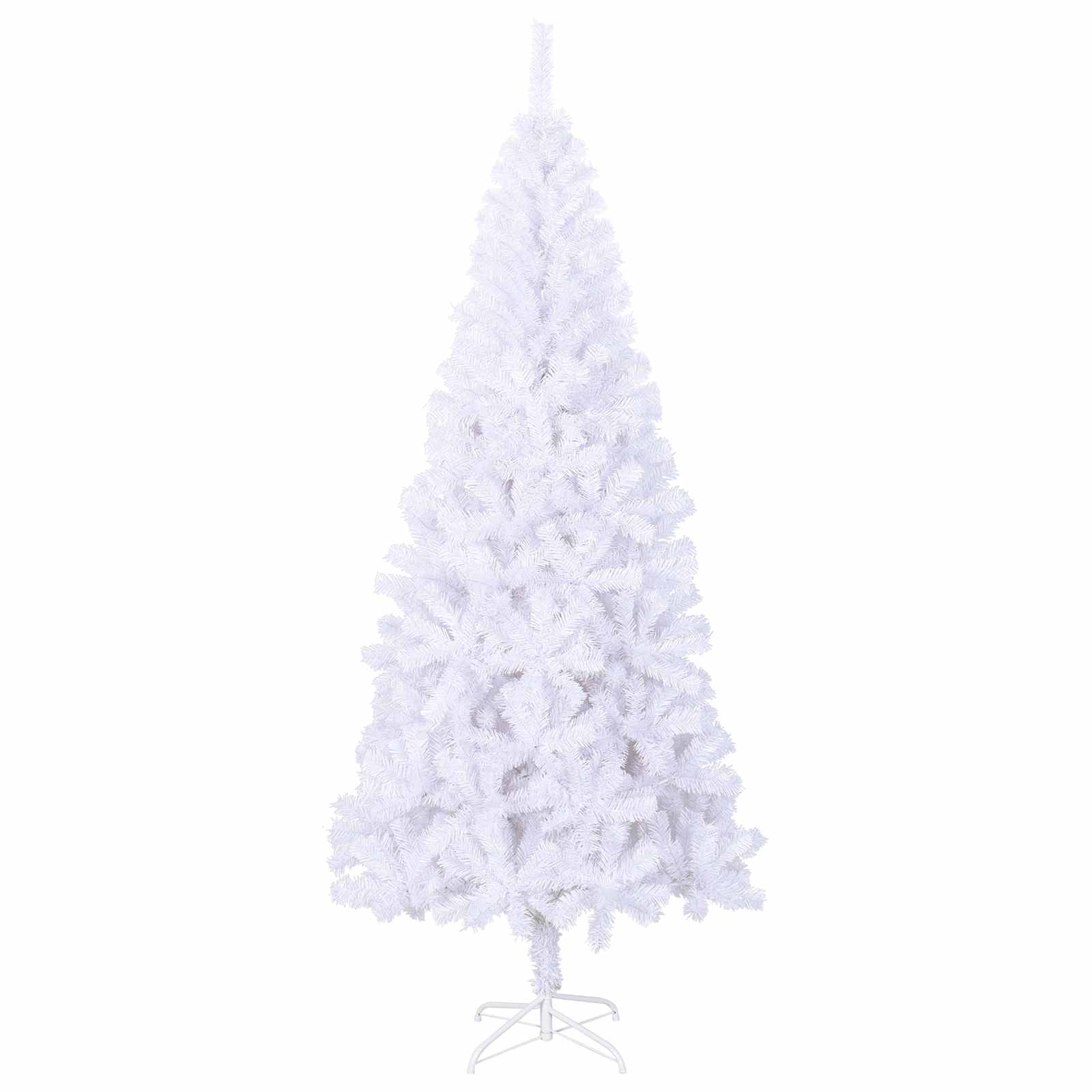 Sapin de Noël artificiel avec 300 LED Blanc 210 cm PVC et Acier - XIOS