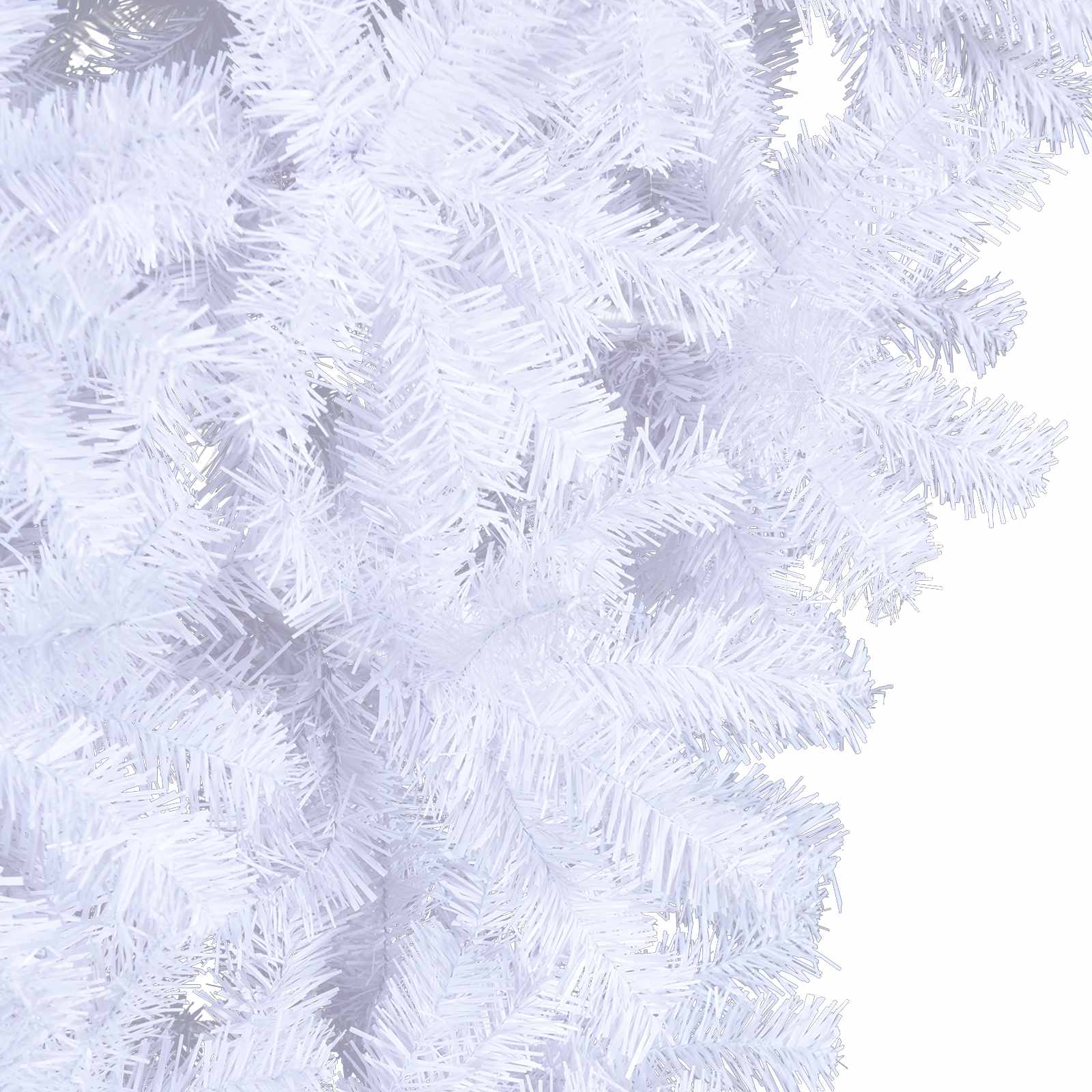 Sapin de Noël artificiel avec 150 LED Blanc 120 cm PVC et Acier