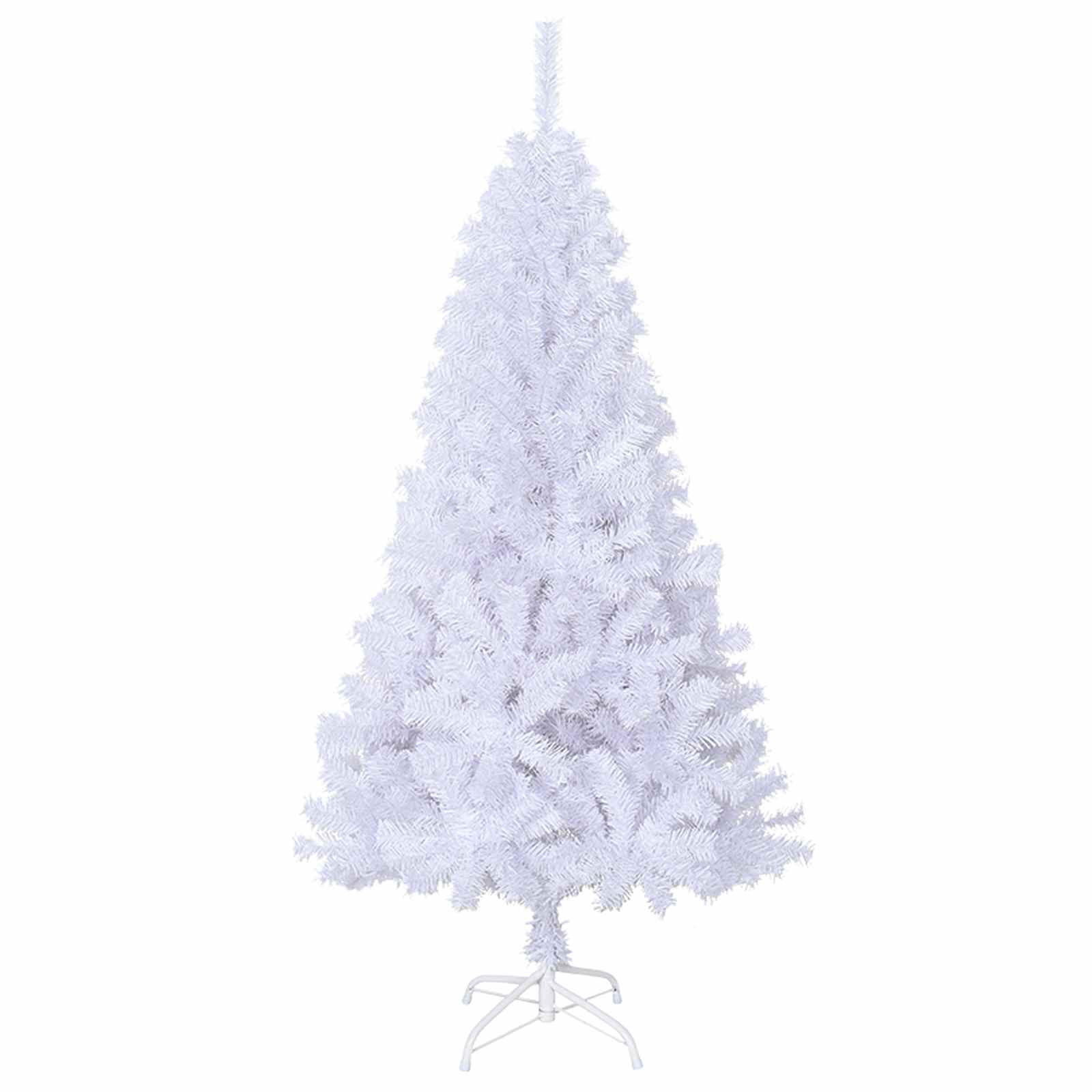 Sapin de Noël artificiel avec 150 LED Blanc 150 cm PVC et Acier - XIOS