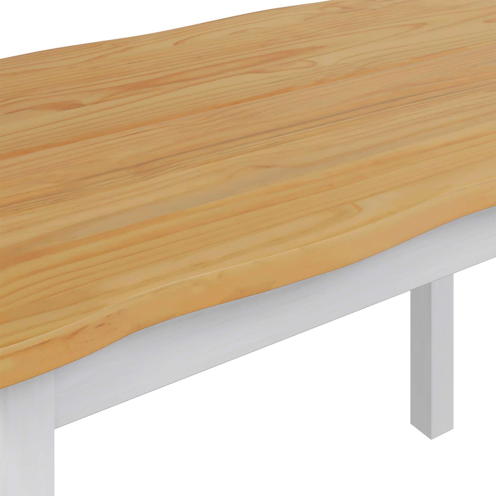 Table de salle à manger / Table de repas EKAI Blanc