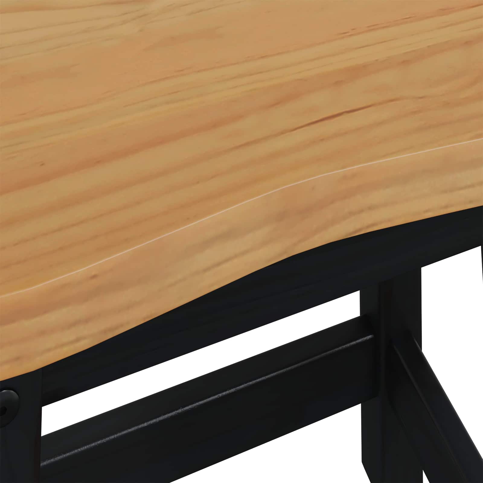 Tabouret de bar EKAI 2 pcs Noir 40 x 29 x 45,5 cm - XIOS