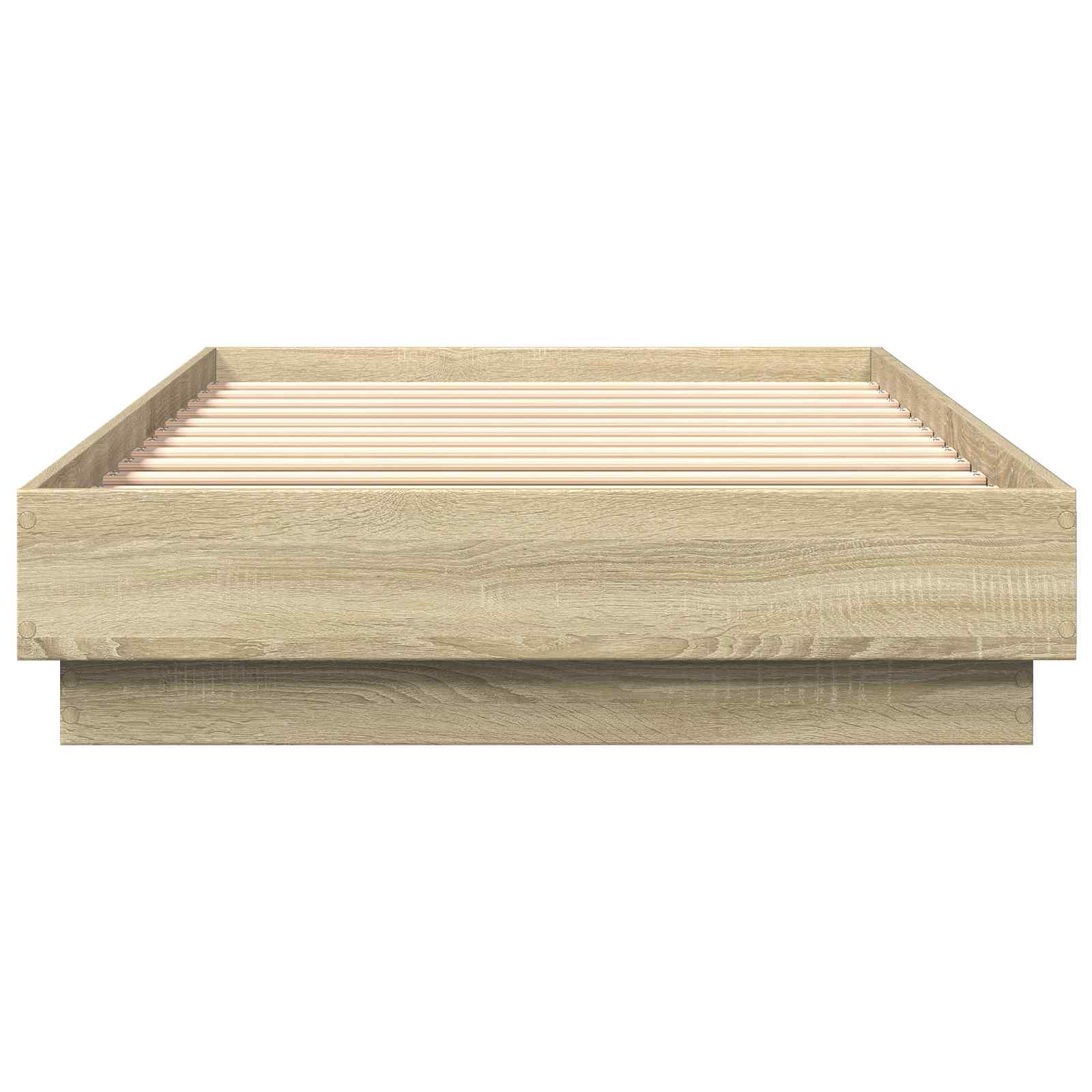Cadre de lit avec LED Chêne Sonoma 80 x 200 cm - XIOS