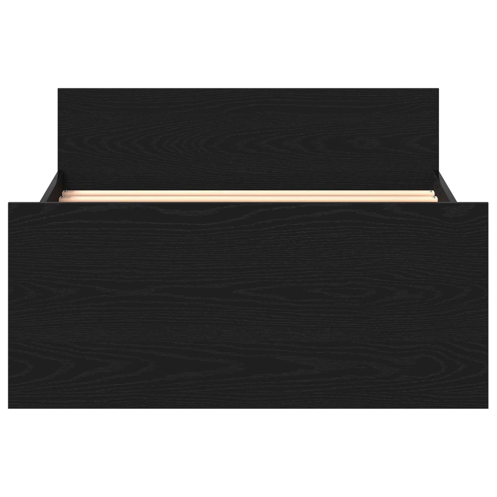 Cadre de lit avec tête de lit Chêne noir 80 x 200 cm - XIOS