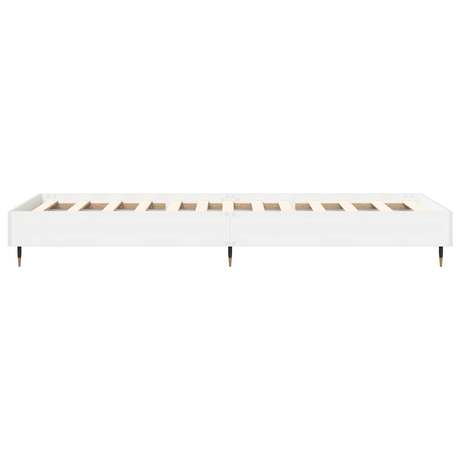Cadre de lit Blanc 80 x 200 cm Bois d'ingénierie - XIOS